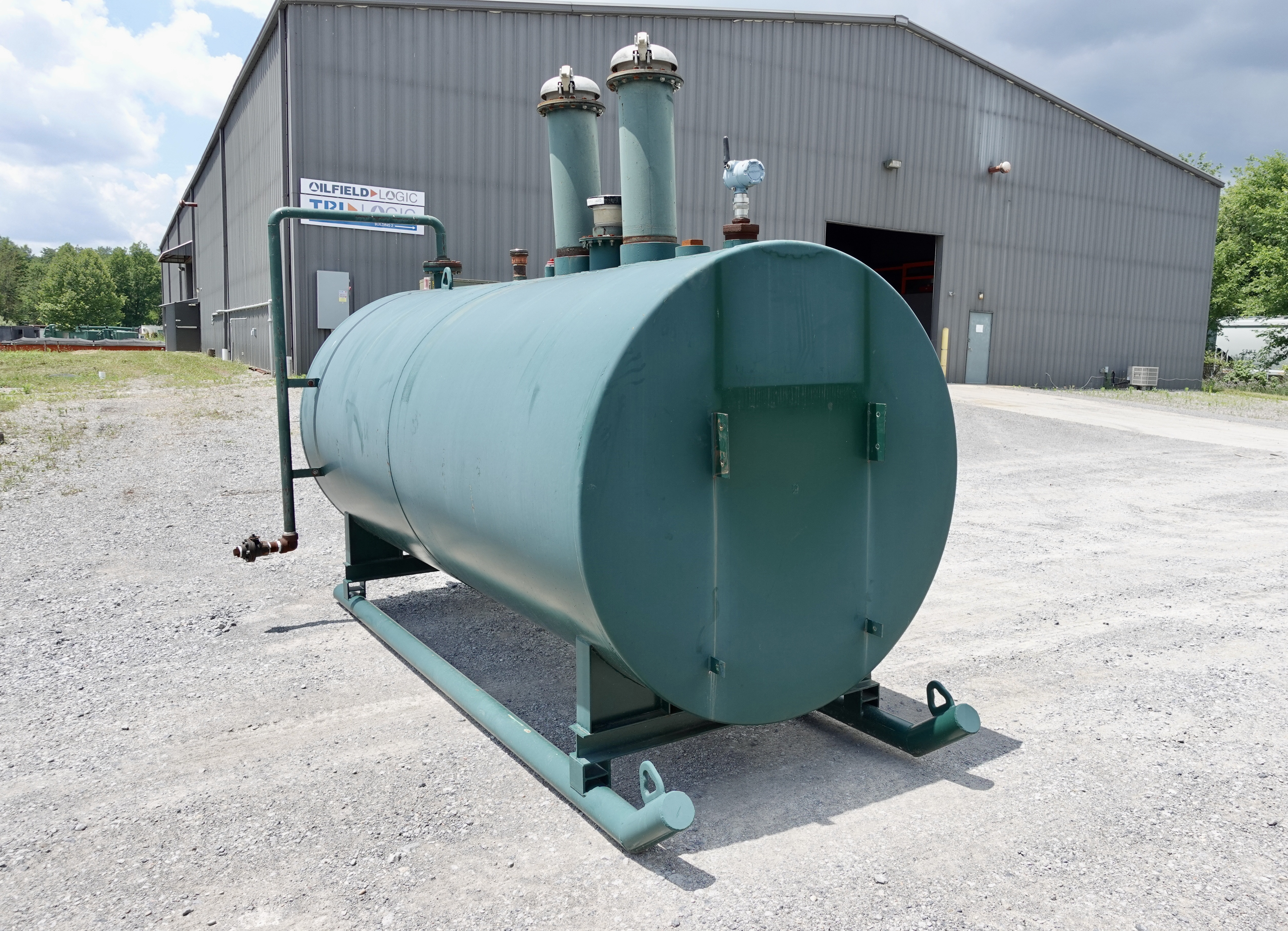 Used Storage Tank, 65"x12', 2000 gal