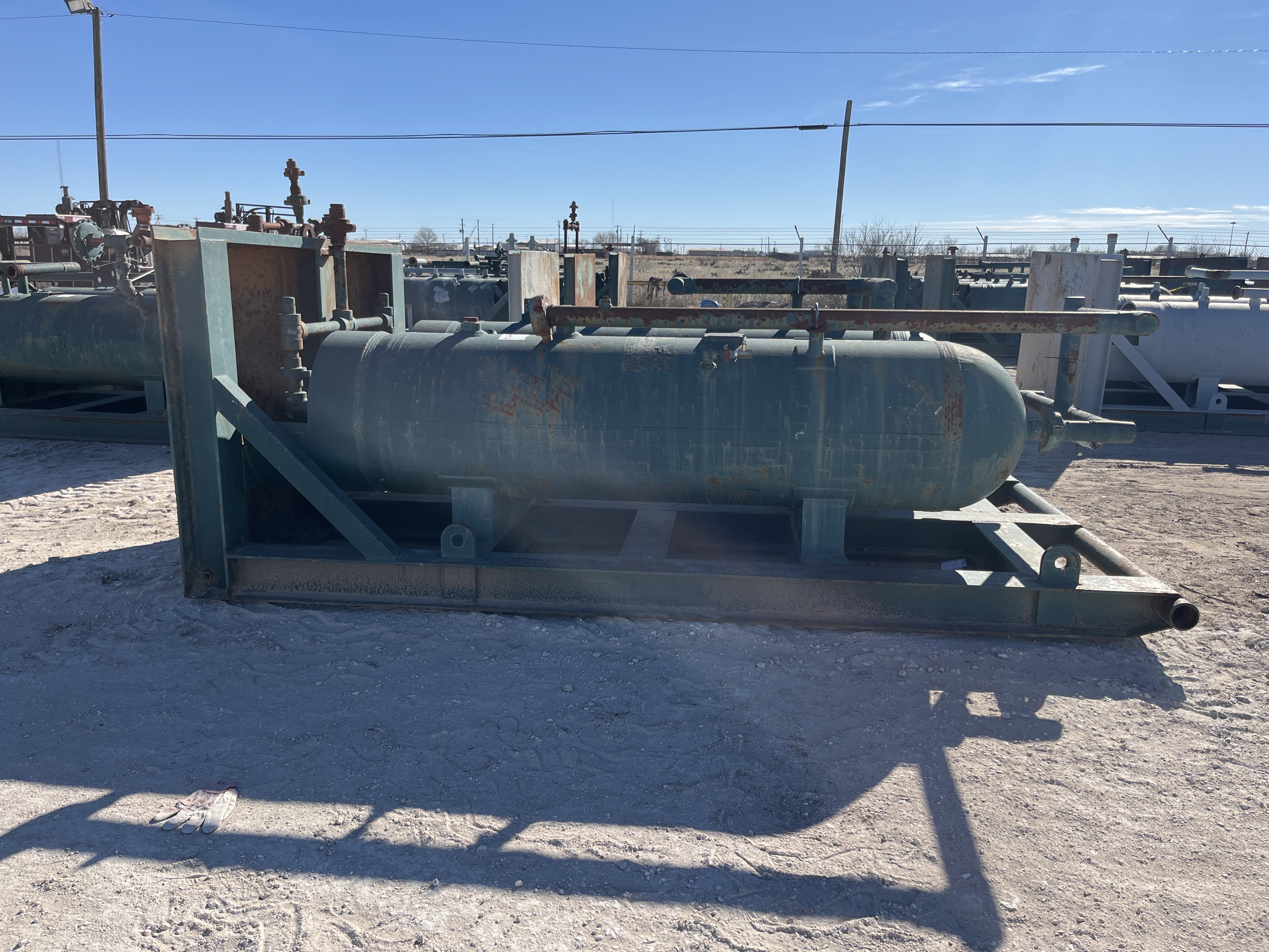 Used Sand Trap, Dual, Gravity, 30"x8', 3000#