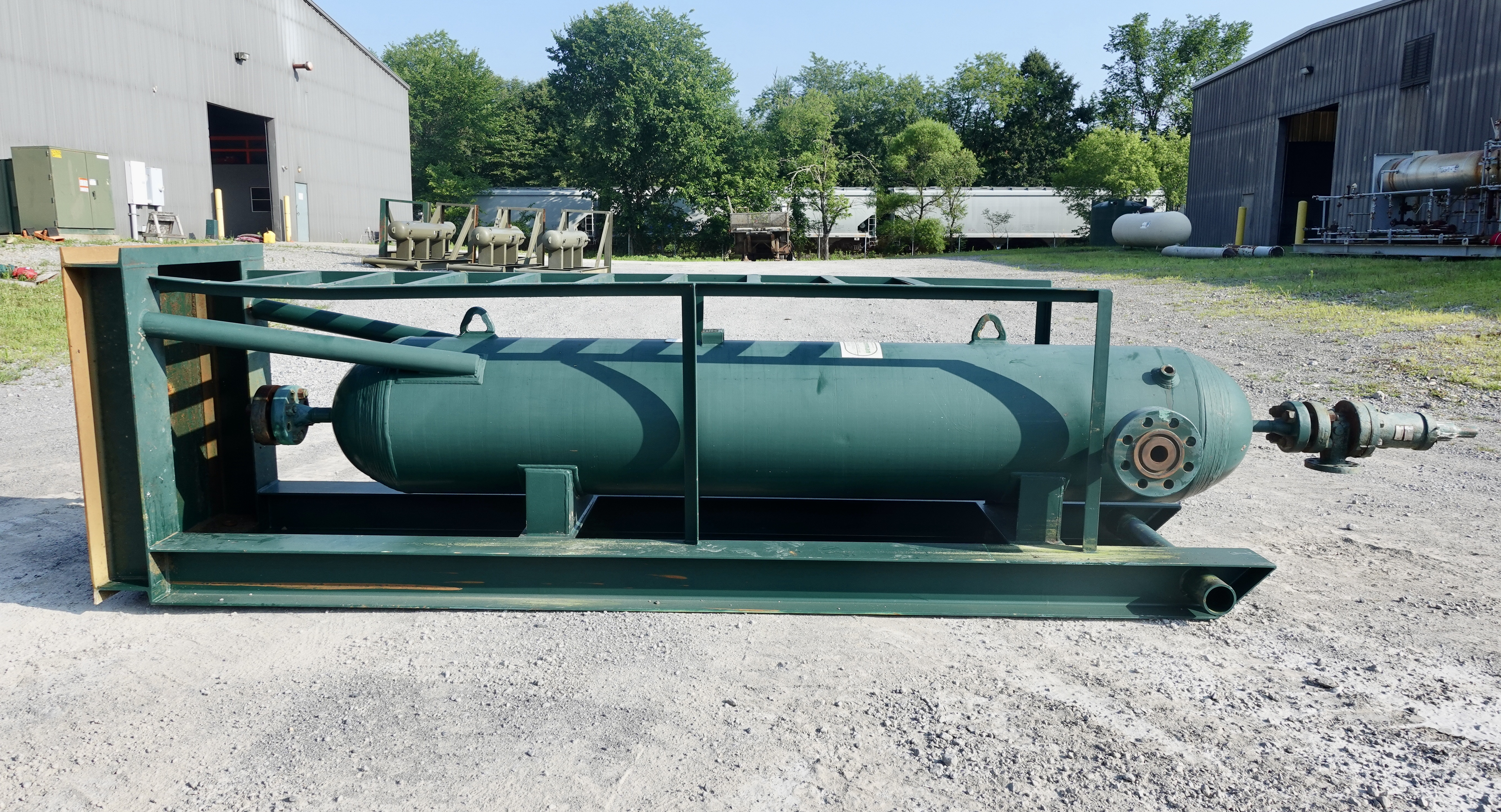 Used Sand Trap, Gravity, 24"x10', 5675#