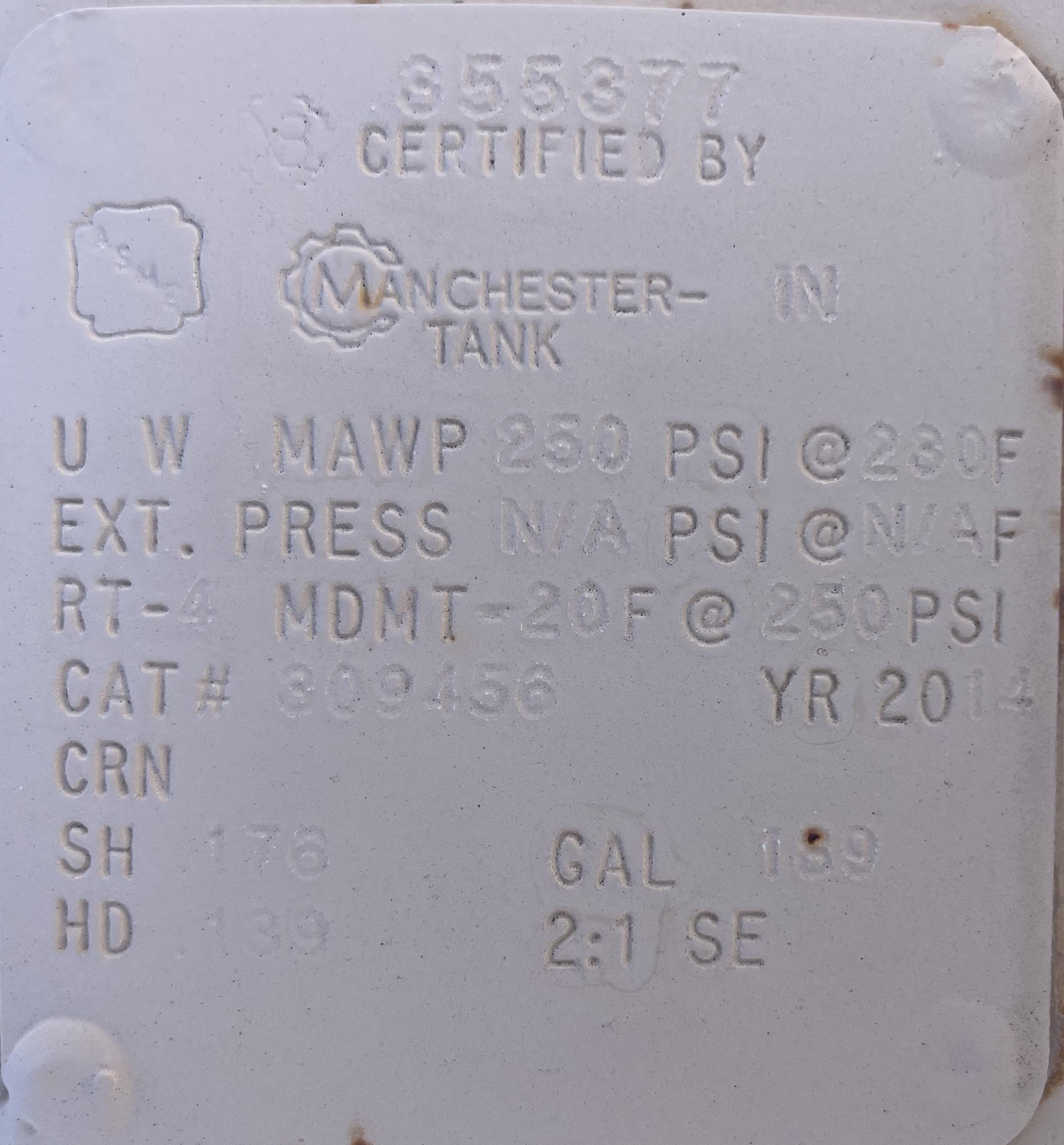 Used Separator, Vertical, 3P, 24" x 7'6", 250#