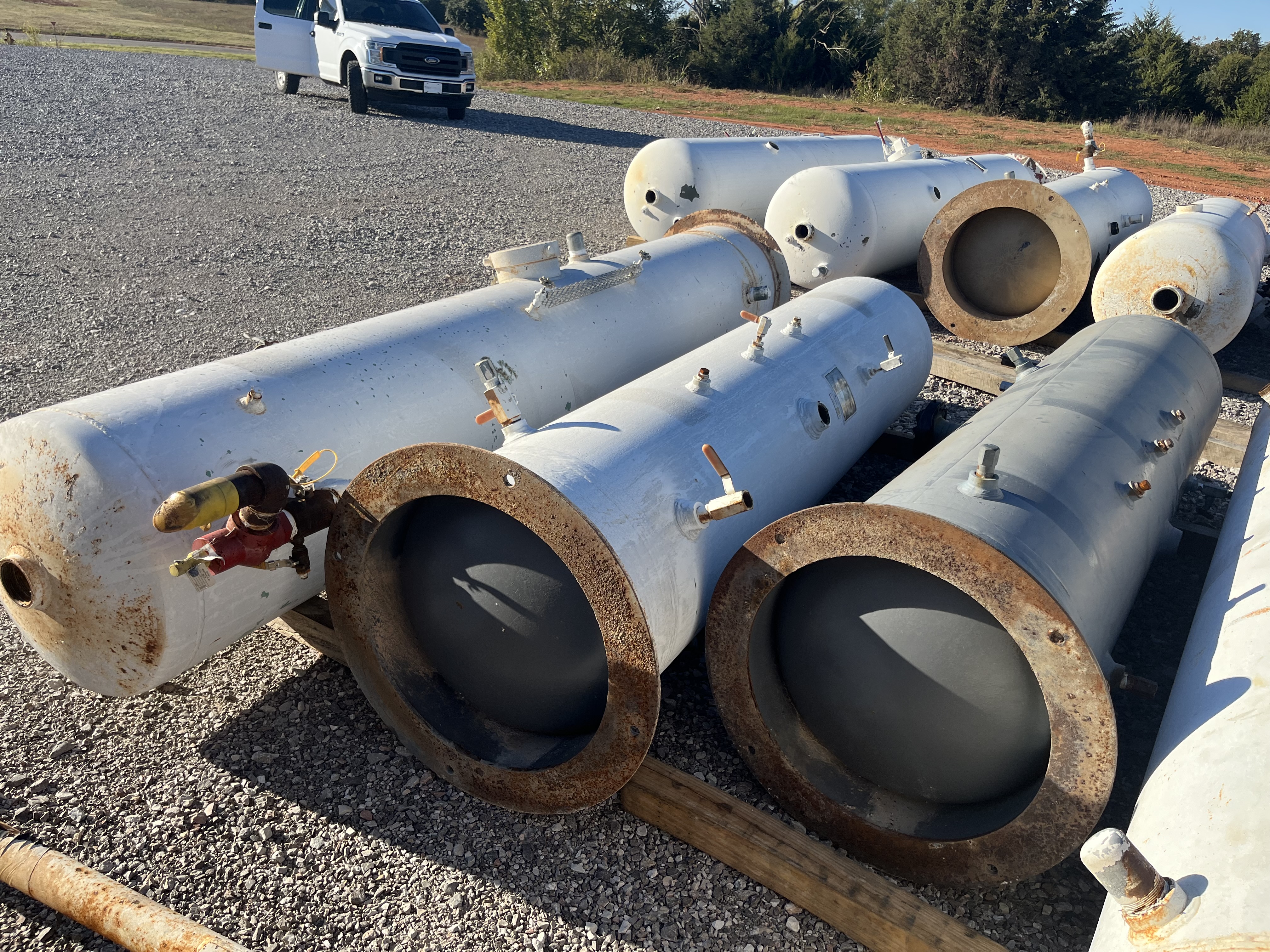 Used Separator, Vertical, 2P, 24"x7'6", 1440#