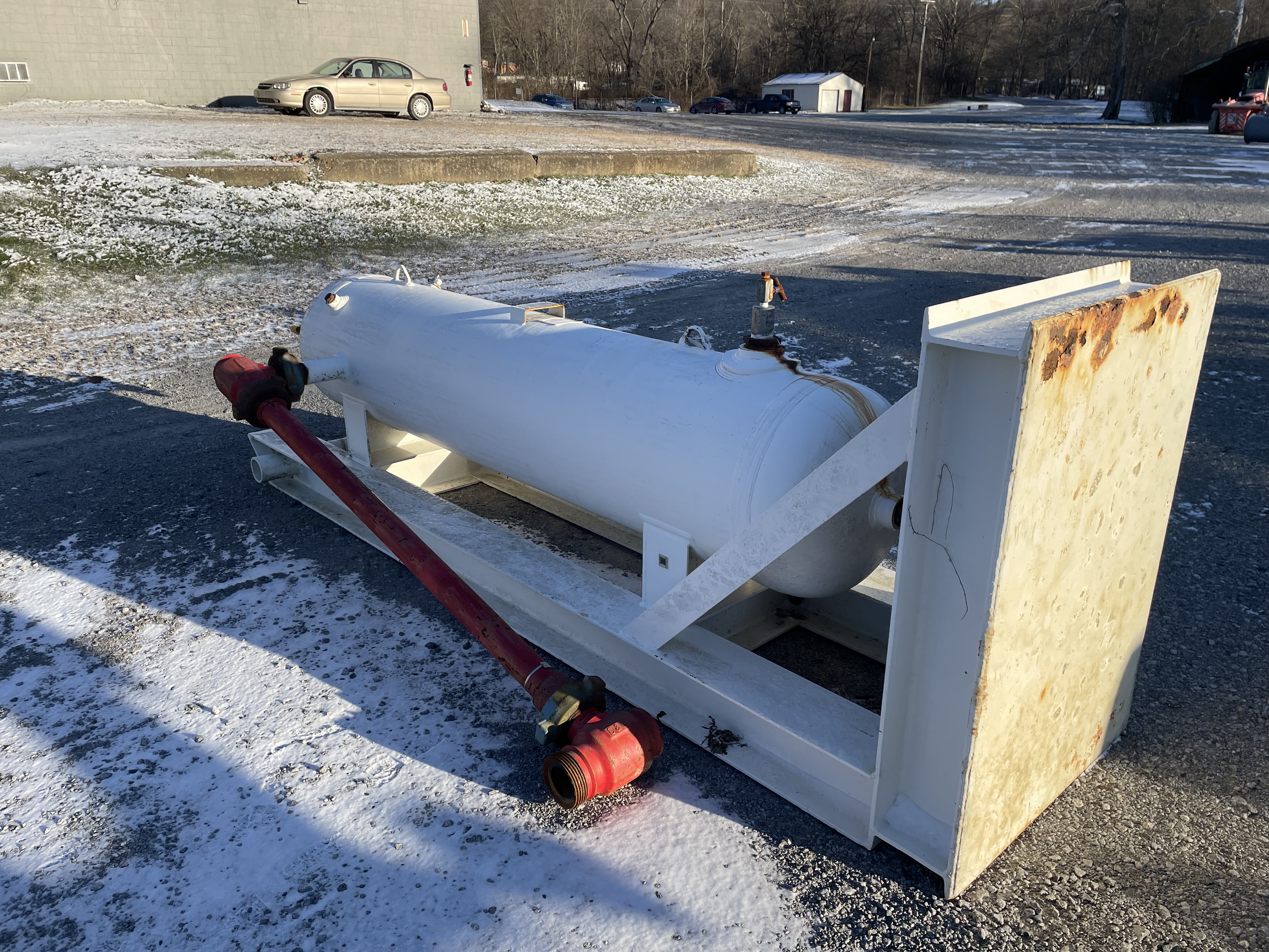 Used Sand Trap, Gravity, 24"x8', 3000#