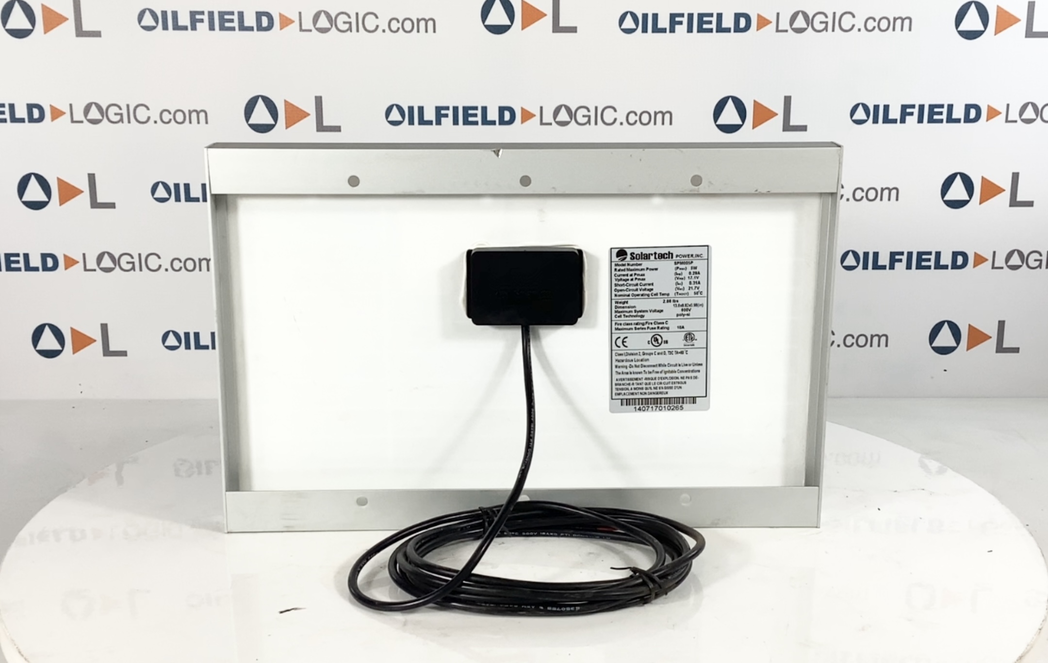 Solar Panel, 600V, Model #SPM005P