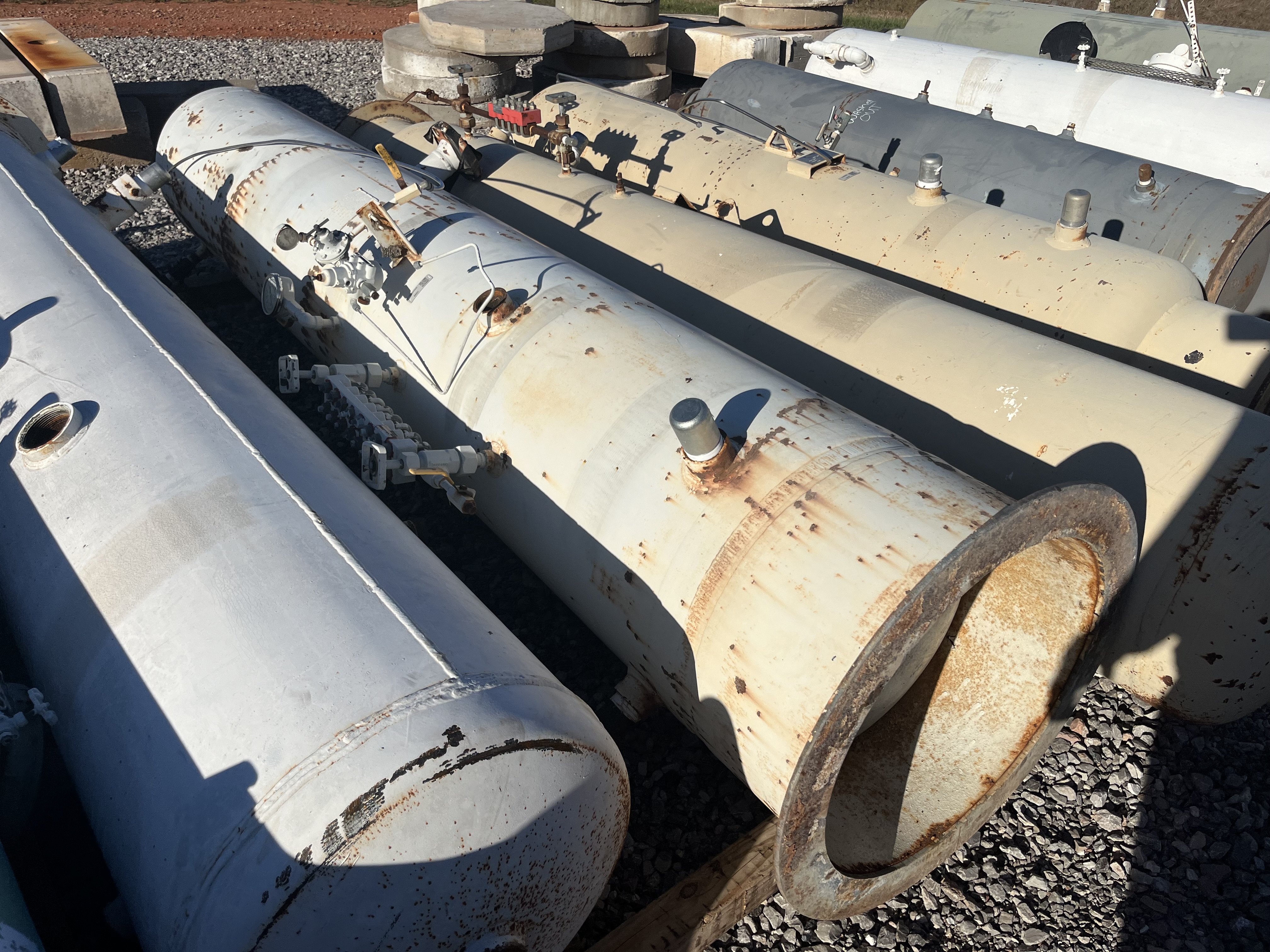 Used Separator, Vertical, 2P, 24"x10', 1440#