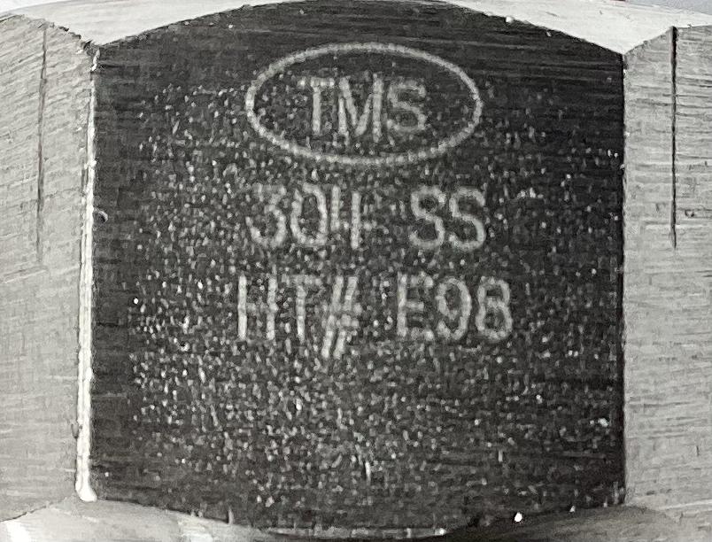 Thermowell, THD, 1/2"x1"x12", 304SS