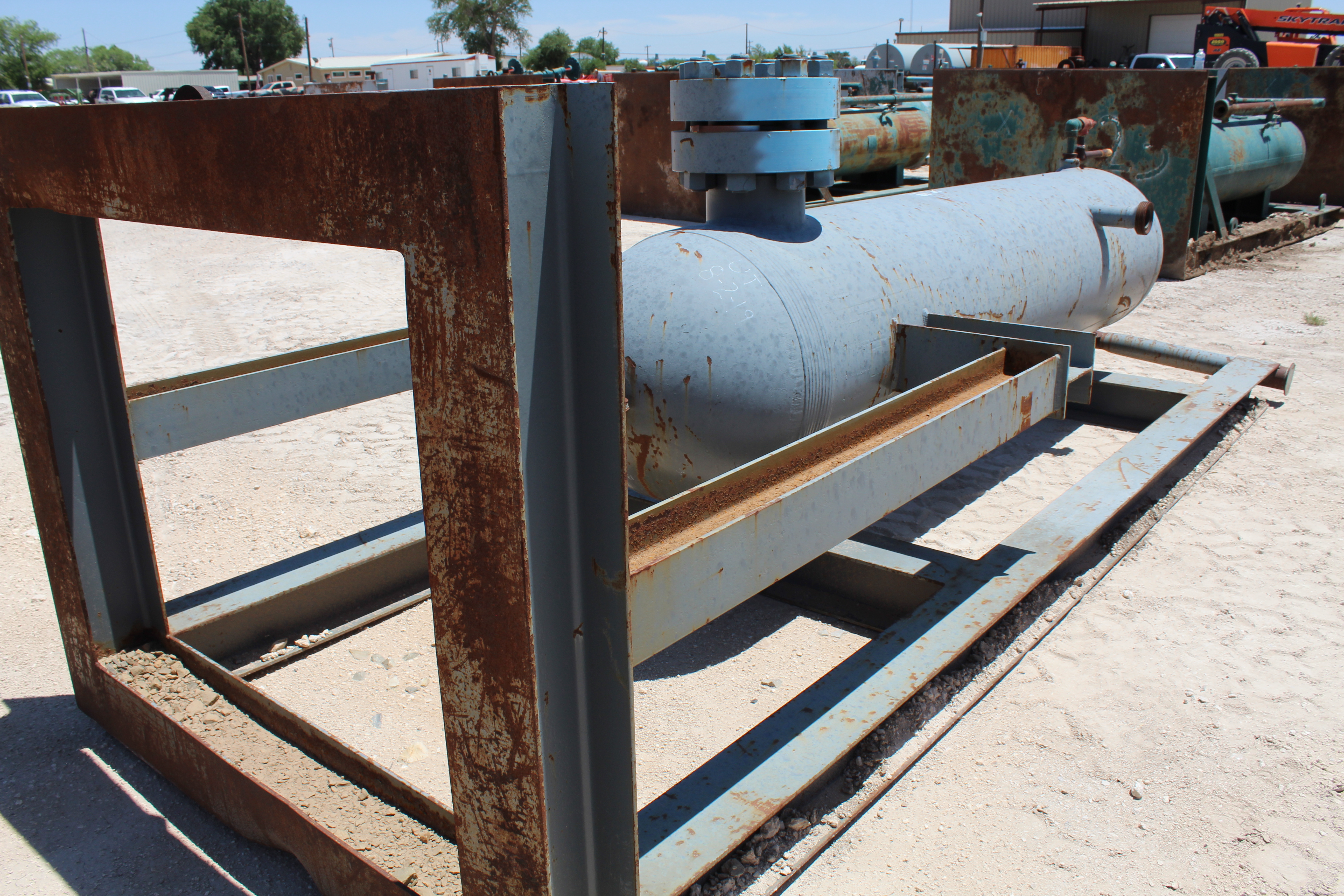 Used Sand Trap, Cyclonic, 24"x10', 5000#