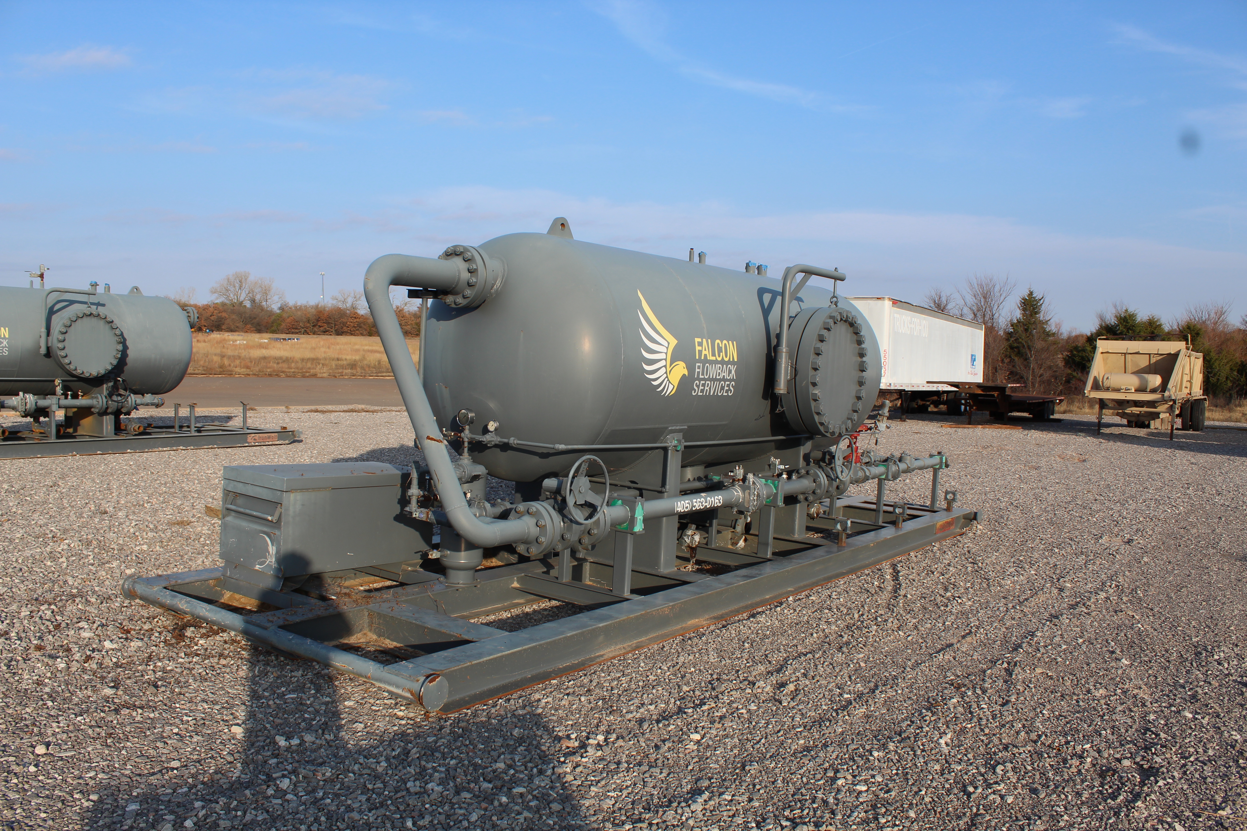 Used Separator, Horizontal, 4P, 60"x12', 750#