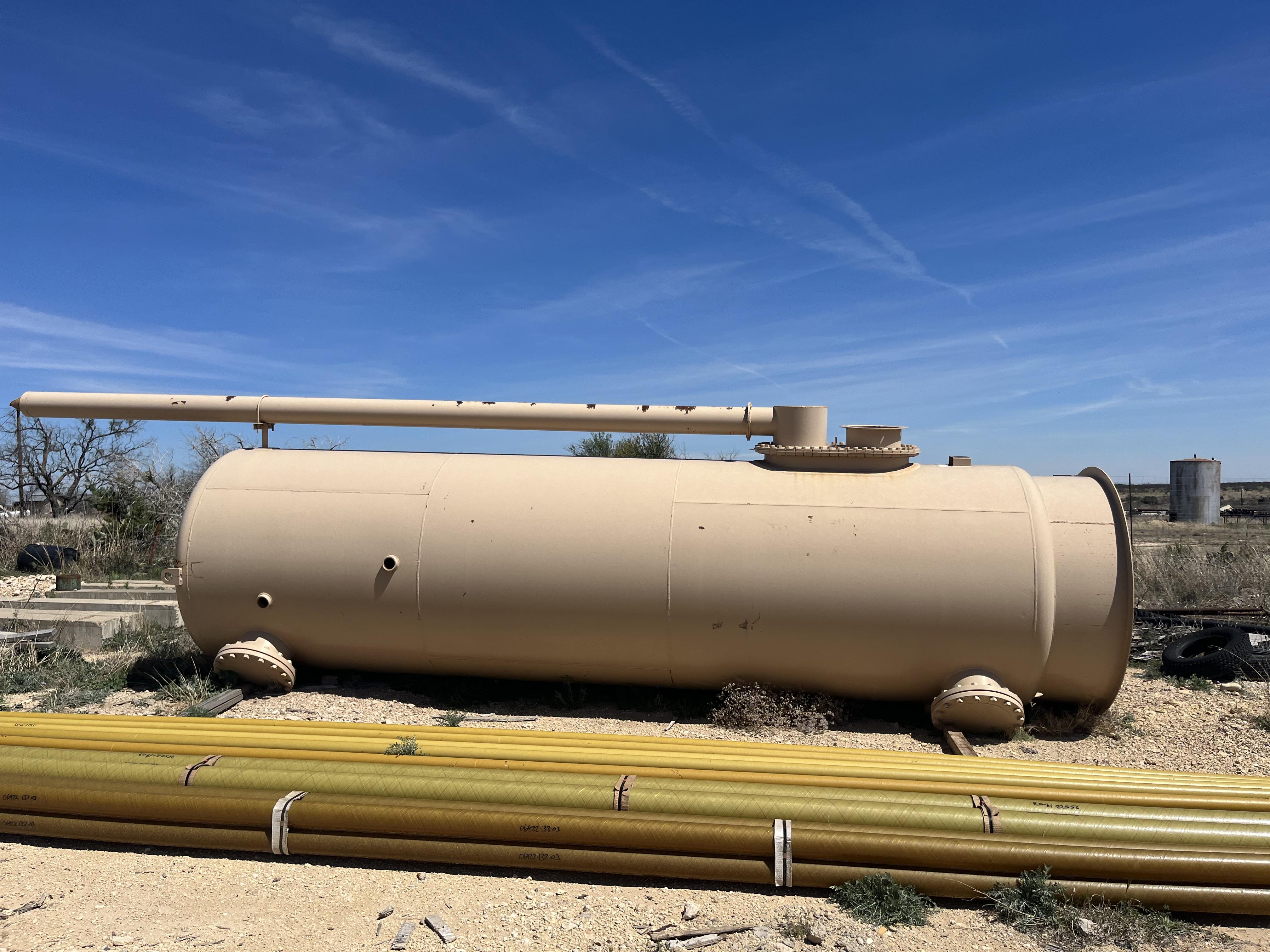 Heater Treater, Vertical, 6'x20', 75# MAWP