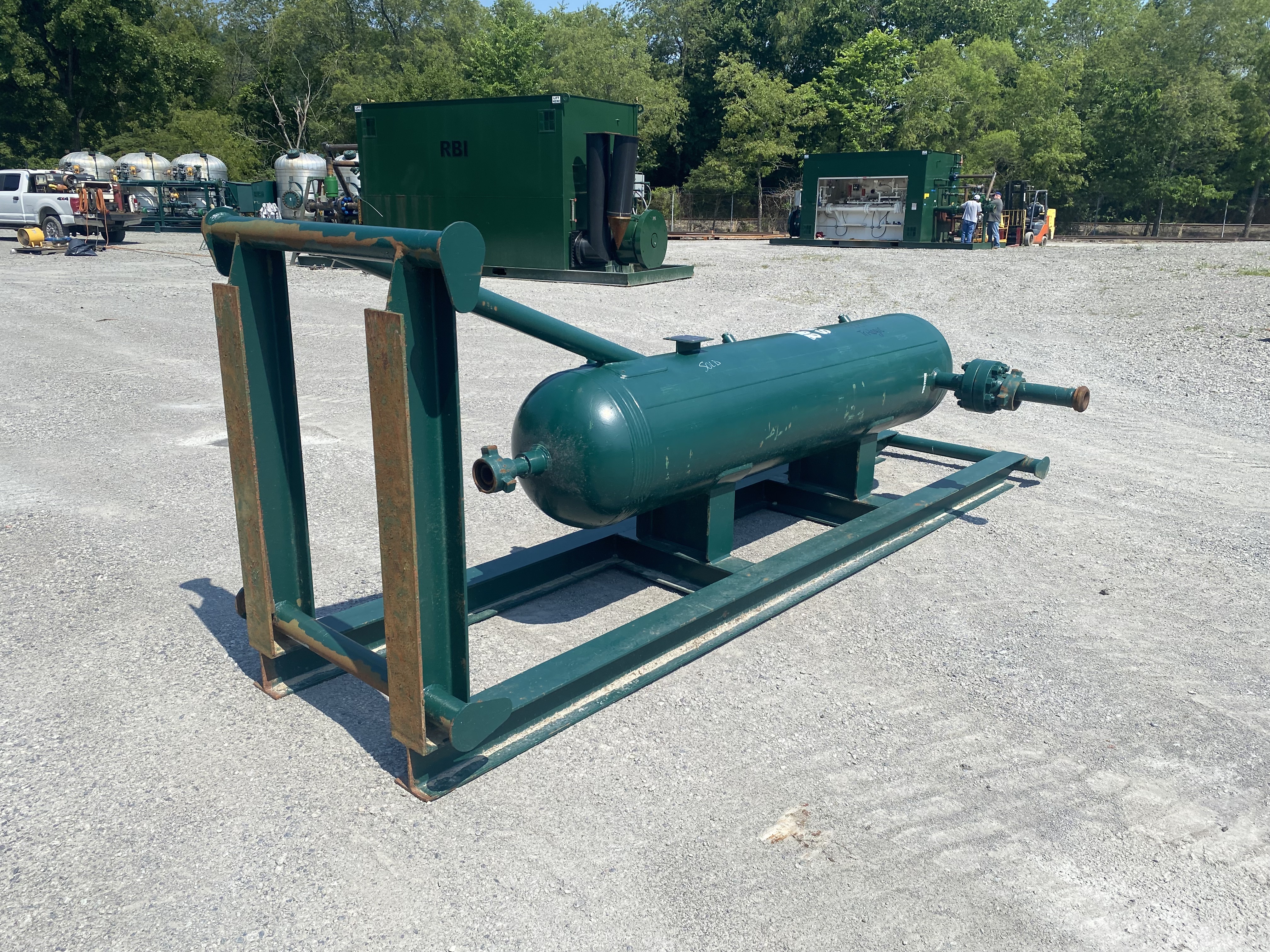 Used Sand Trap, Gravity, 24"x8', 5000#