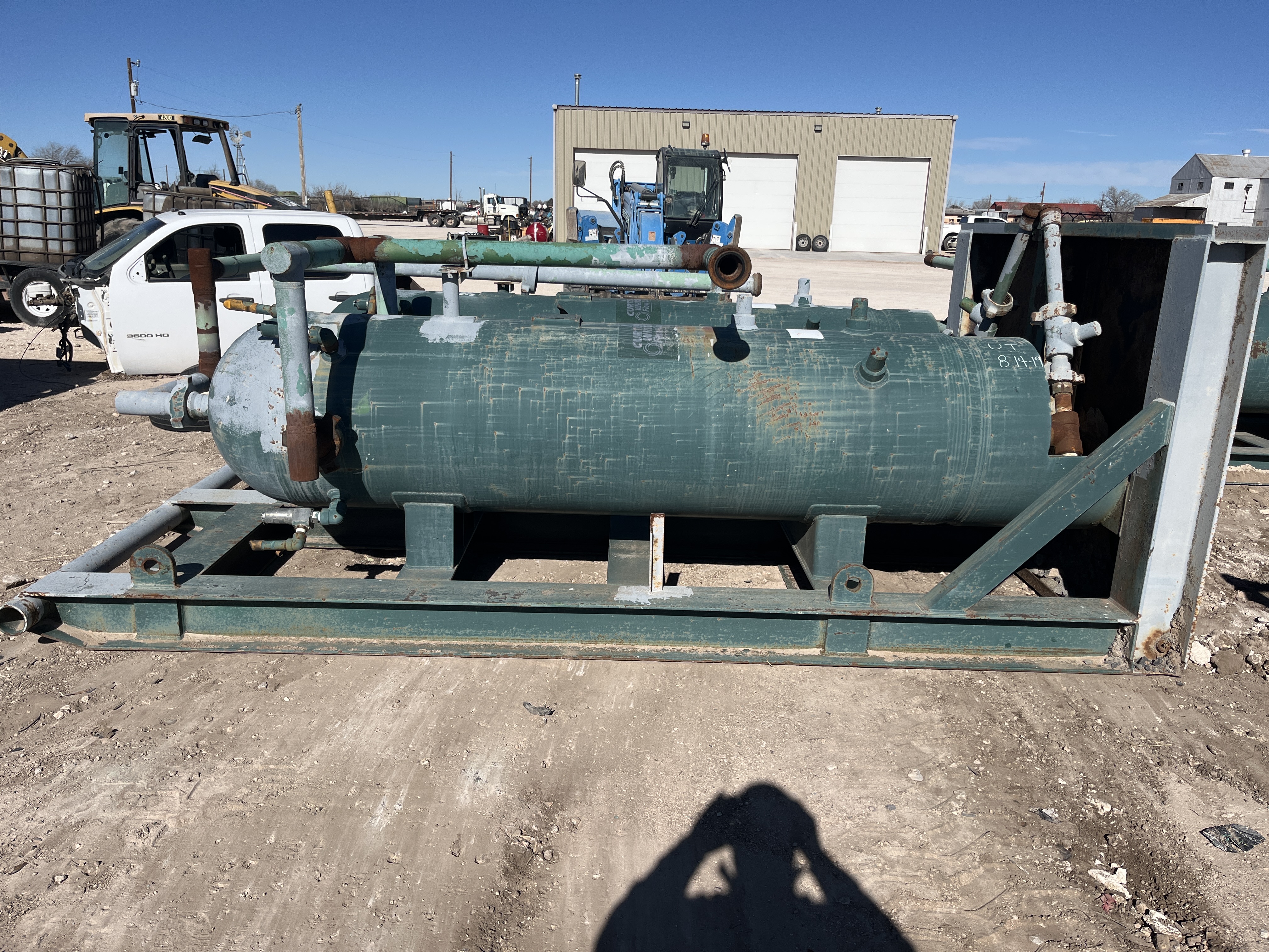 Used Sand Trap, Dual, Gravity, 30"x8', 3000#