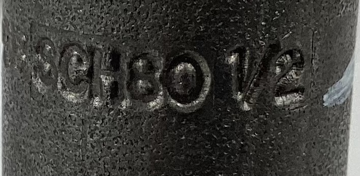 1/2" x 5" SCH80 Nipple