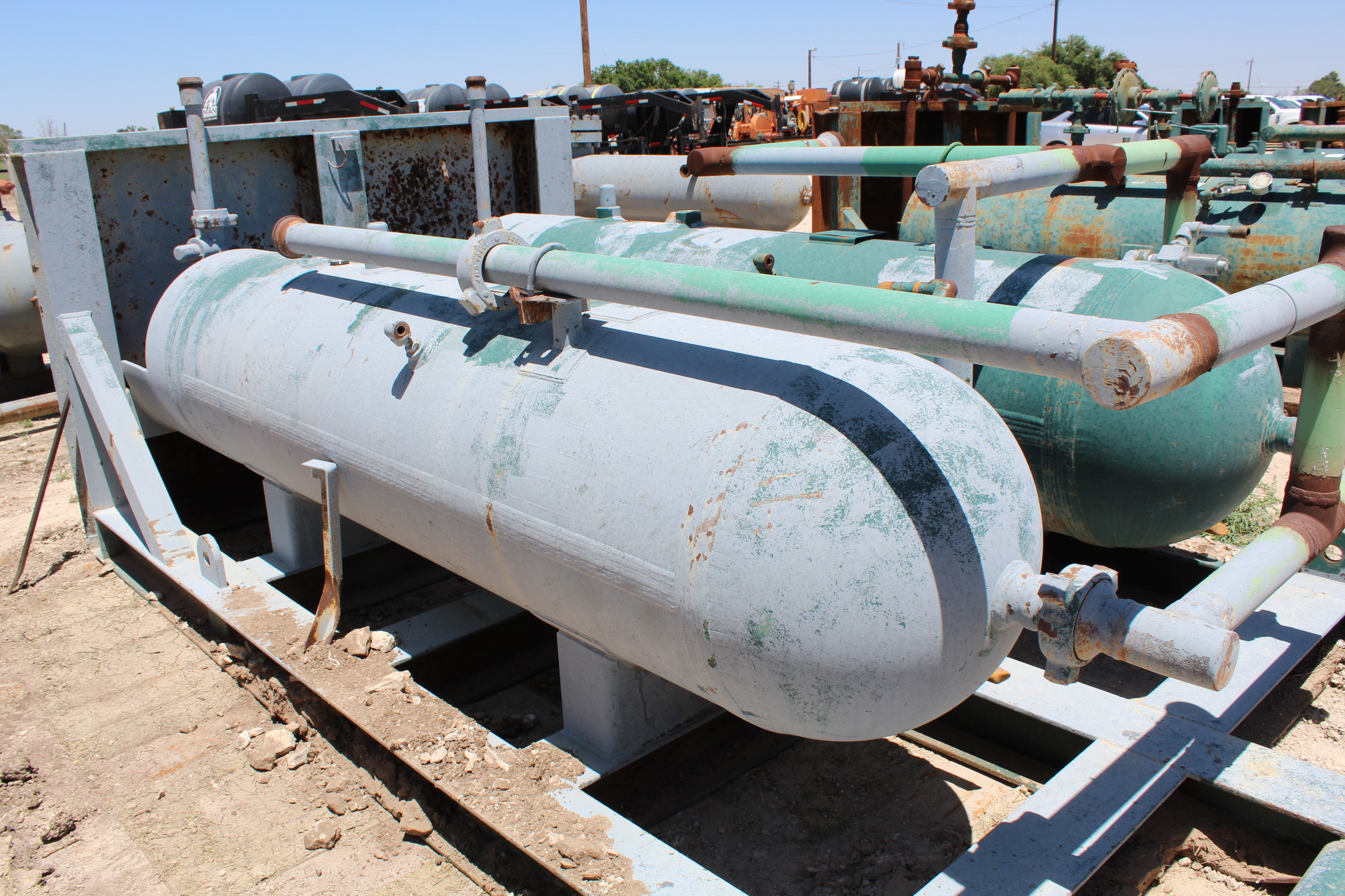 Used Sand Trap, Dual, Gravity, 30"x8', 3000#