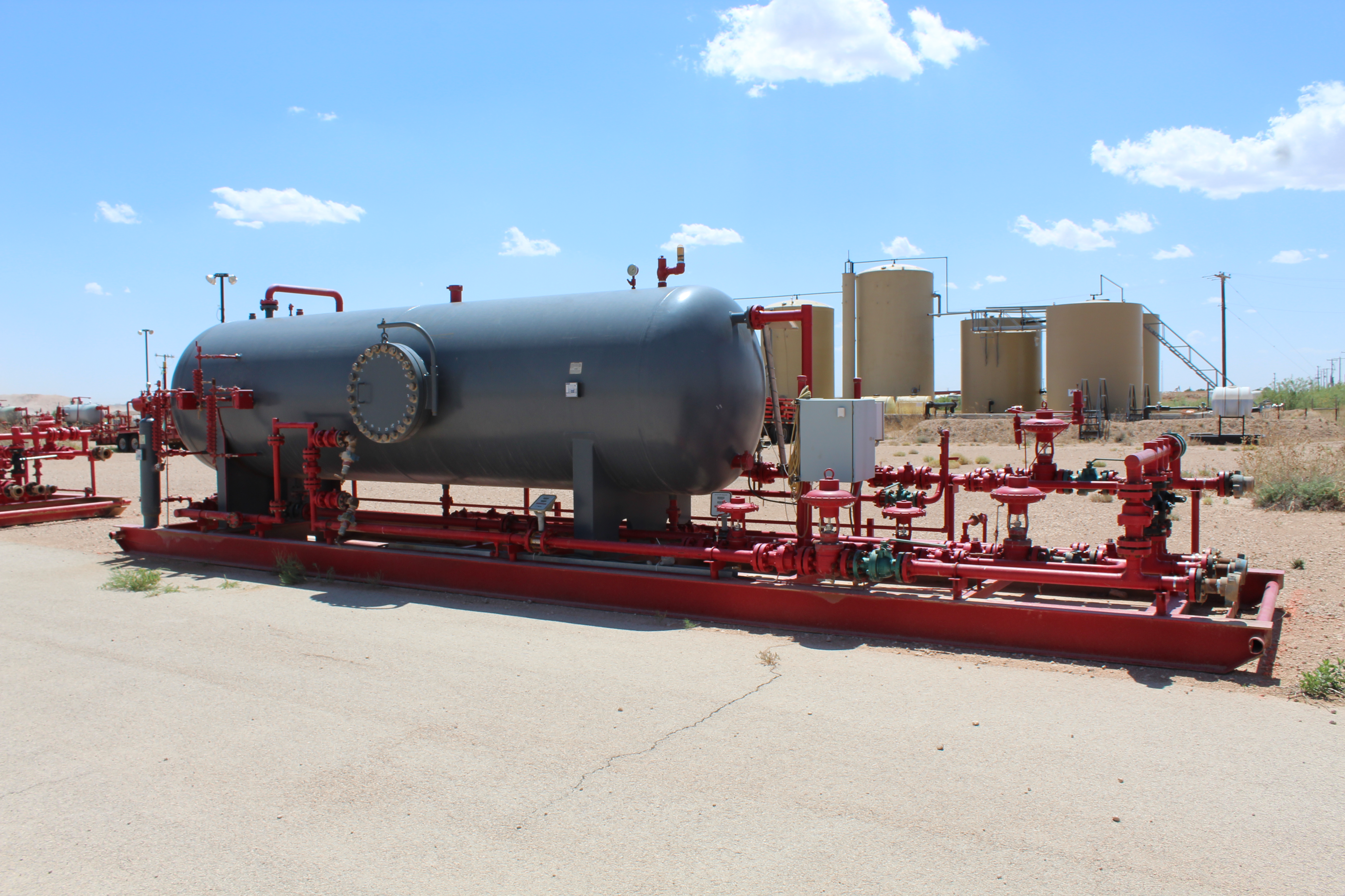 Used Separator, Horizontal, 4P, 72"x20', 500#