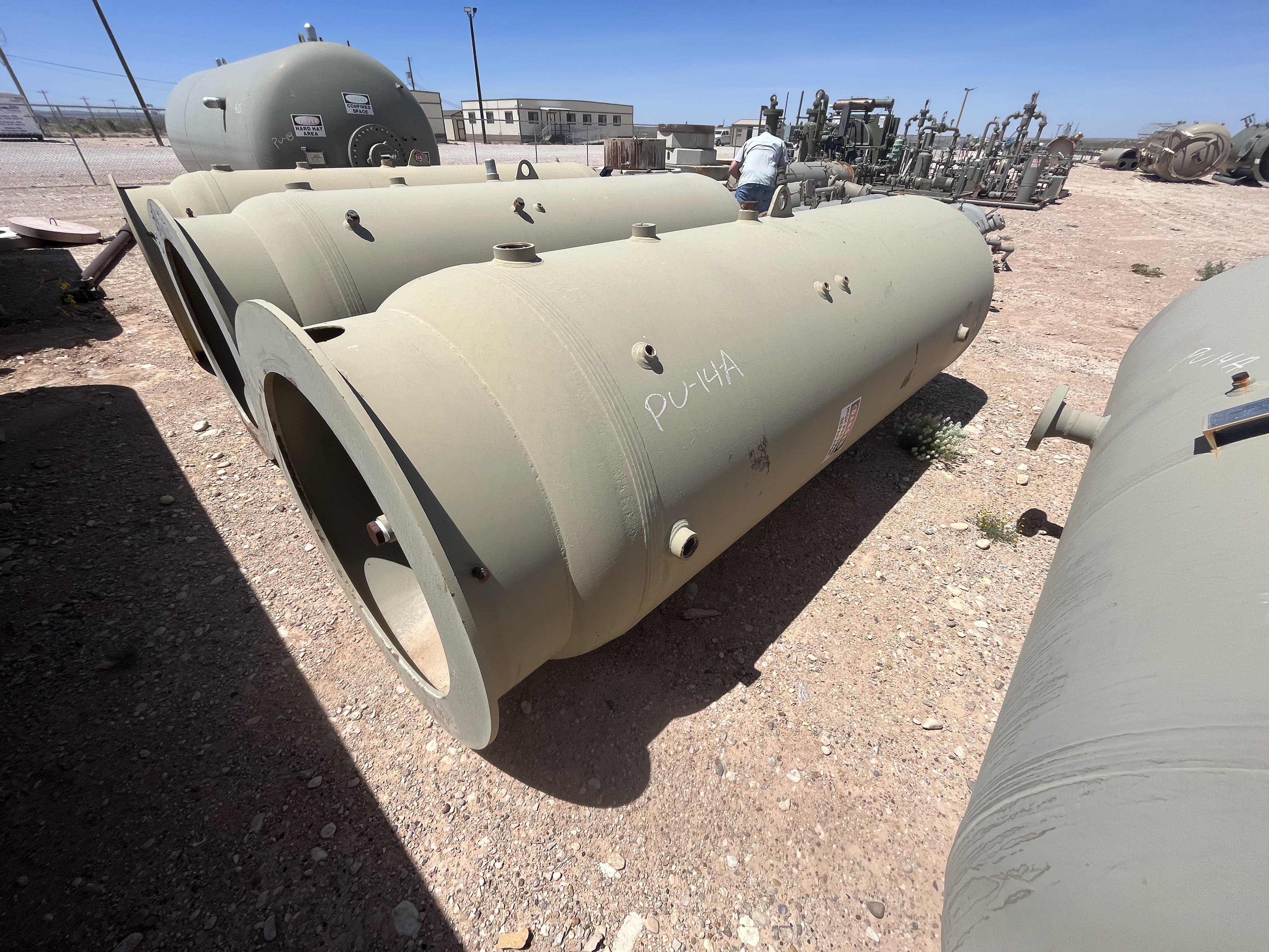 Used Separator, Vertical, 2P, 48"X10', 1000#