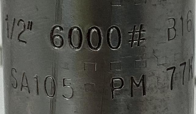 Coupling, Pipe, 1/2"x6" 6000#, SA105