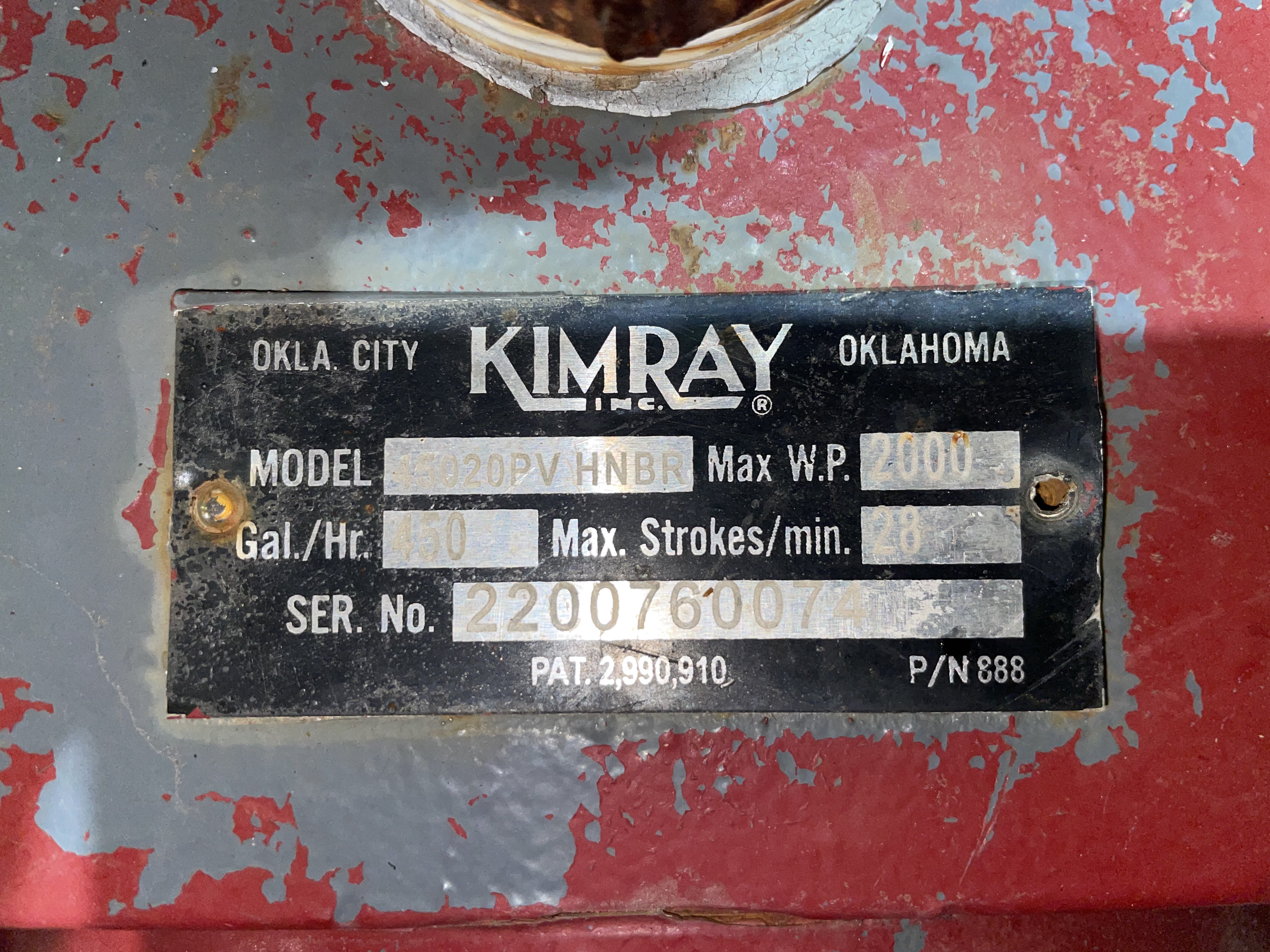 Used Dehy, Regen, 500 MBTU