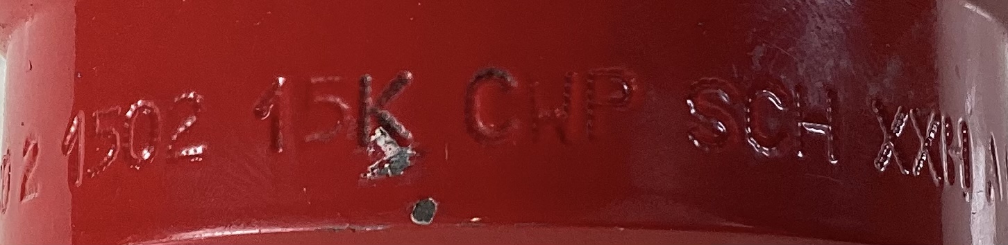 Hammer Union End, 2" FIG 1502, SCH XXH, 15000 CWP, Female End