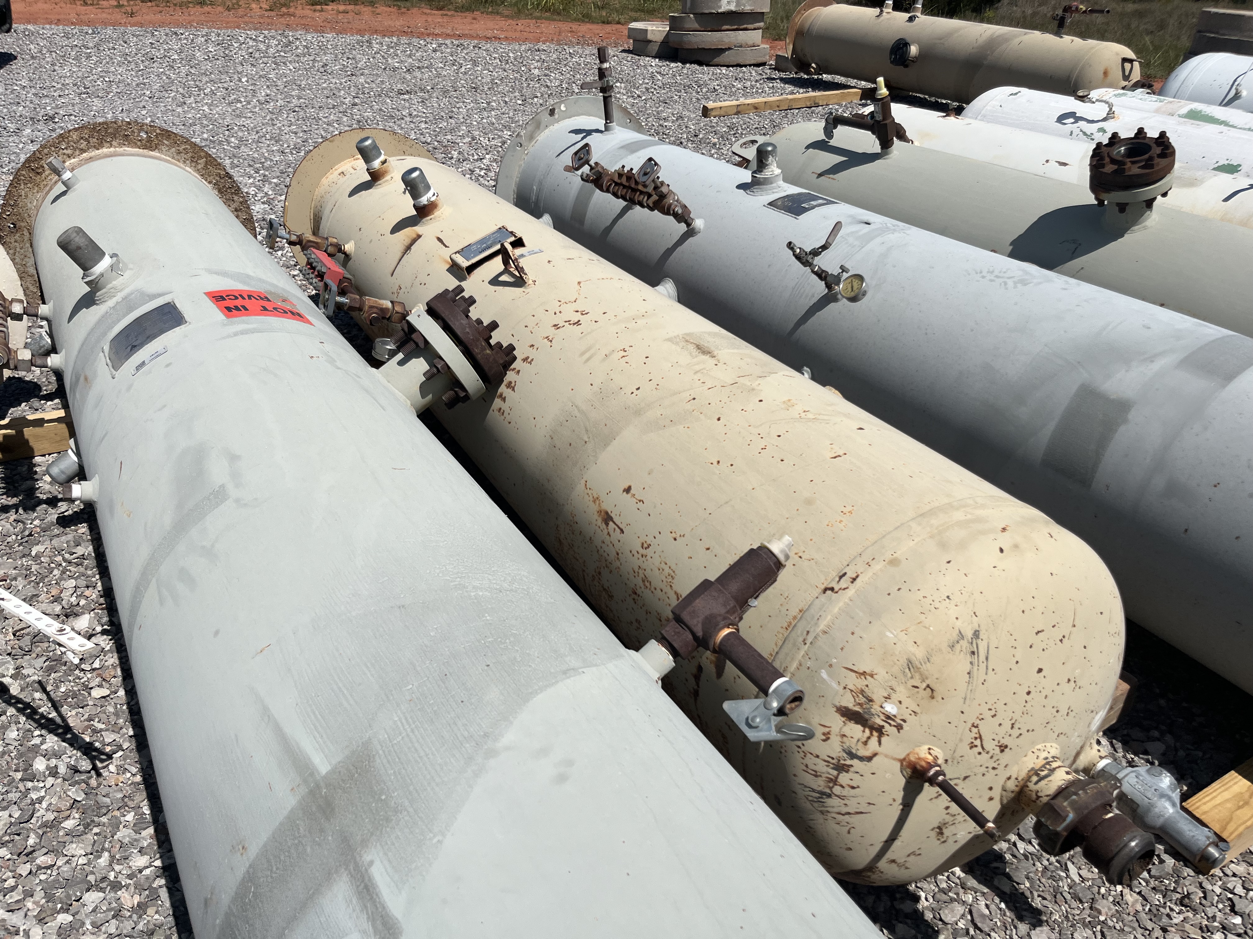 Used Separator, Vertical, 2P, 24"x8', 1440#