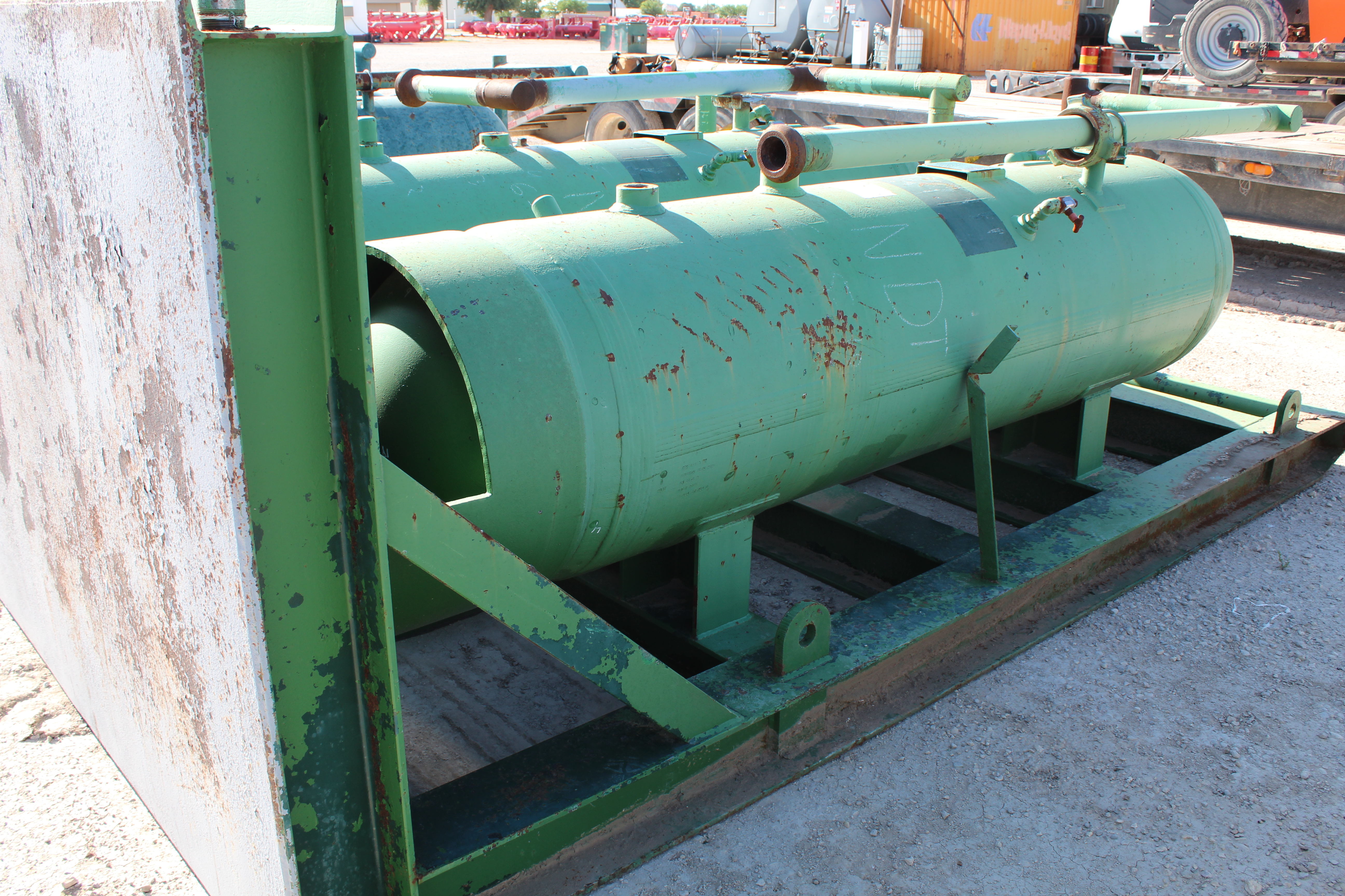 Used Sand Trap, Dual, Gravity, 30"x8', 3000#