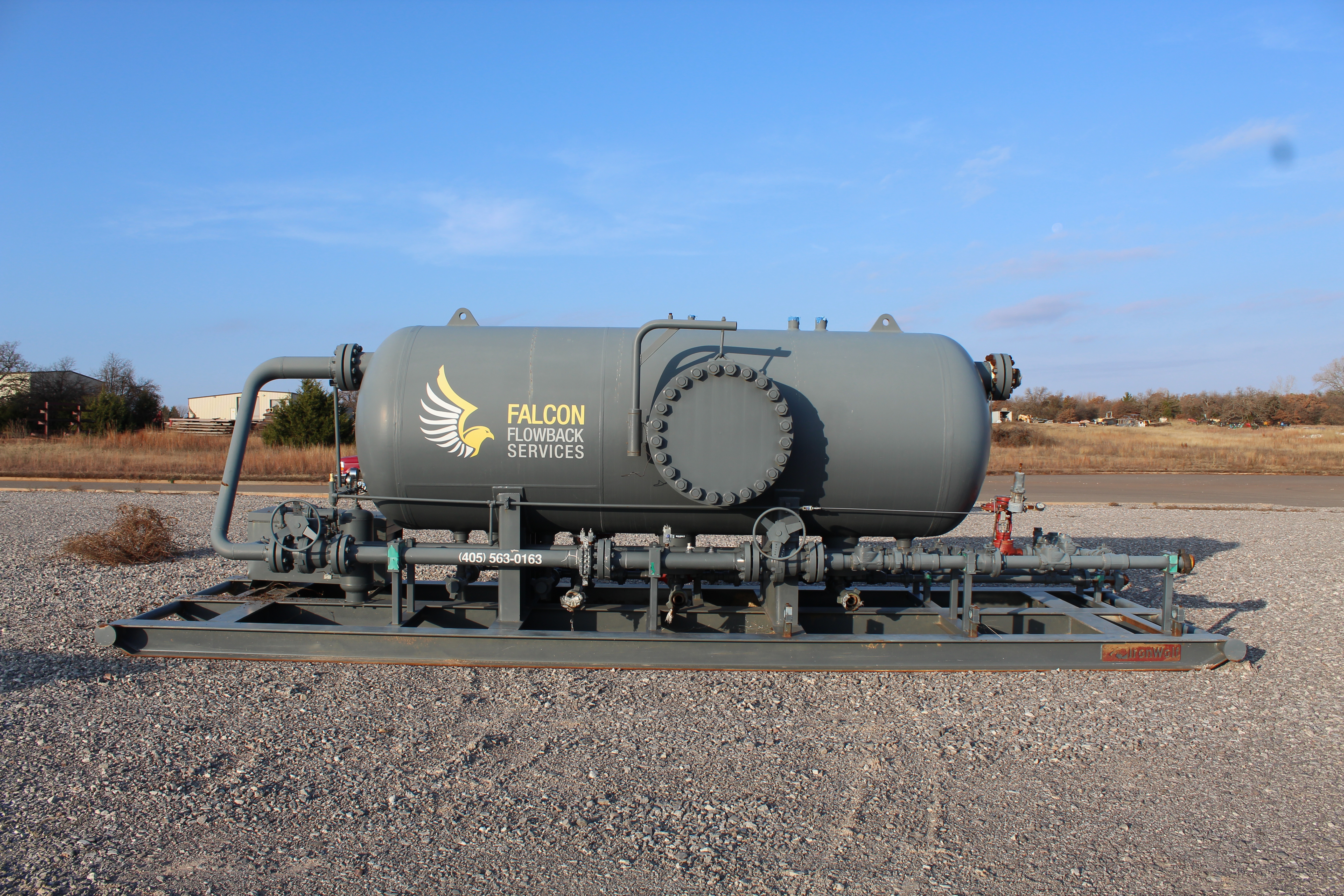 Used Separator, Horizontal, 4P, 60"x12', 750#