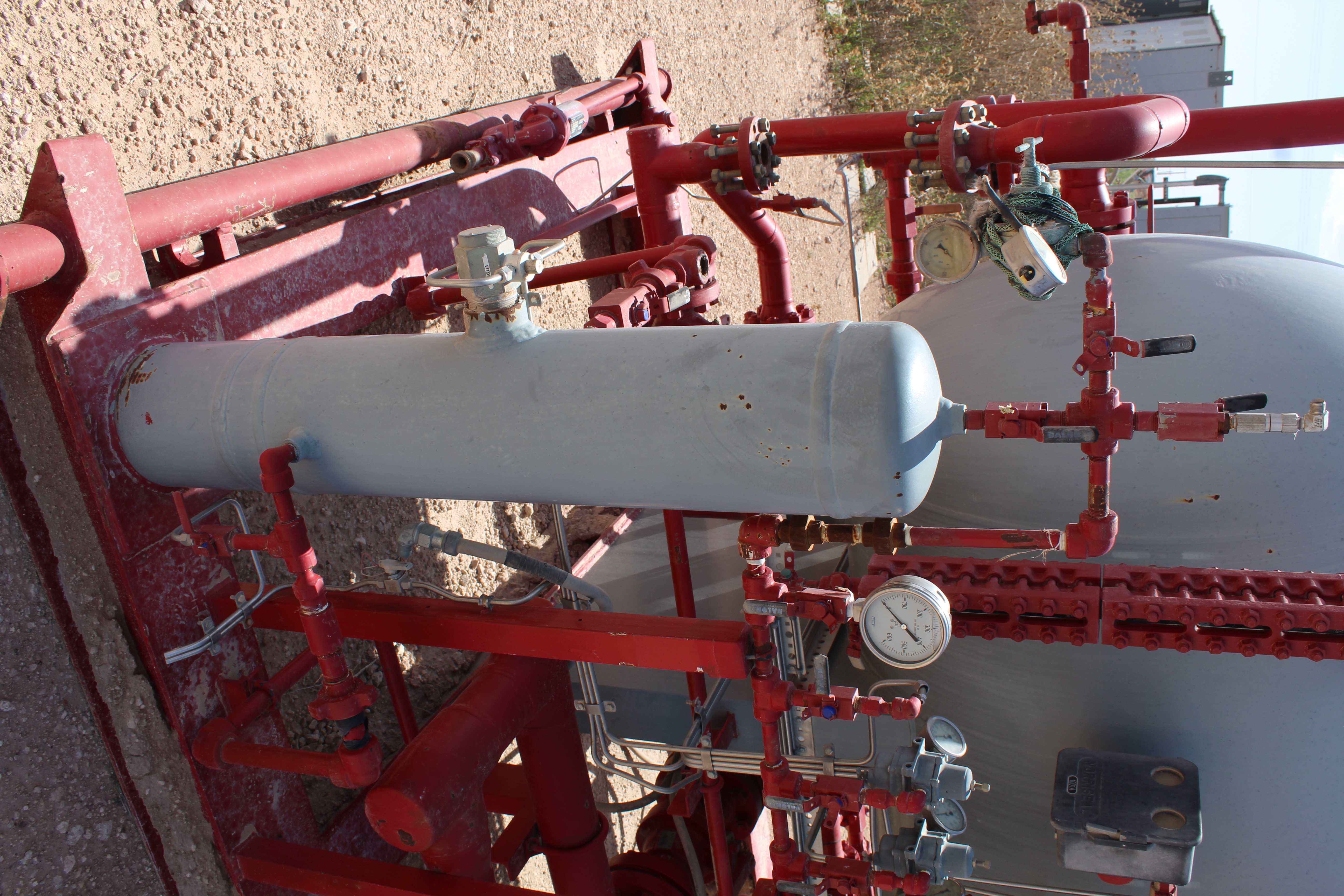 Used Separator, Horizontal, 3P, 48"x10', 1440#