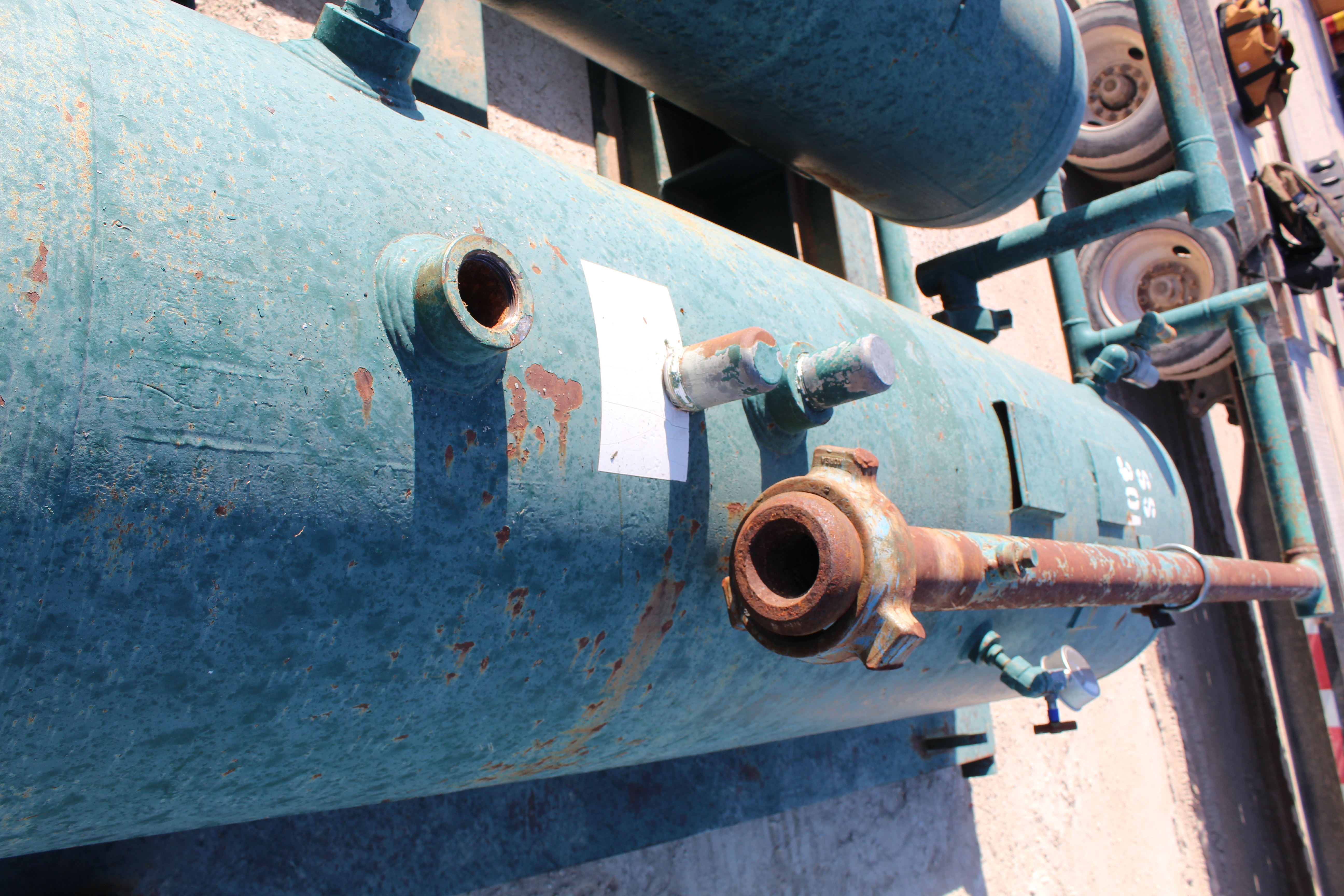 Used Sand Trap, Double, Gravity, 30"x8', 3000#