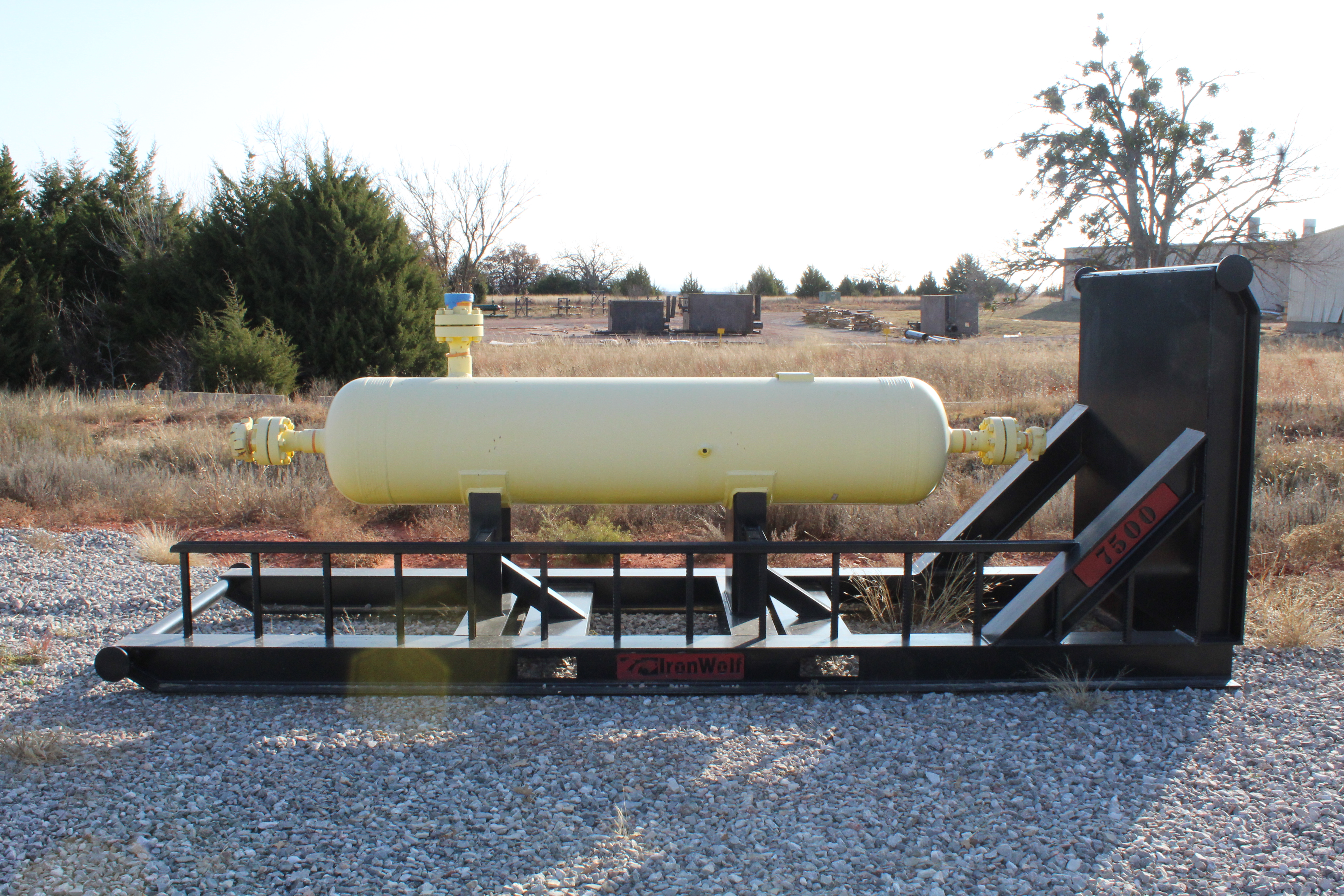 Used Sand Trap, Cyclonic, 24"x8', 7500#