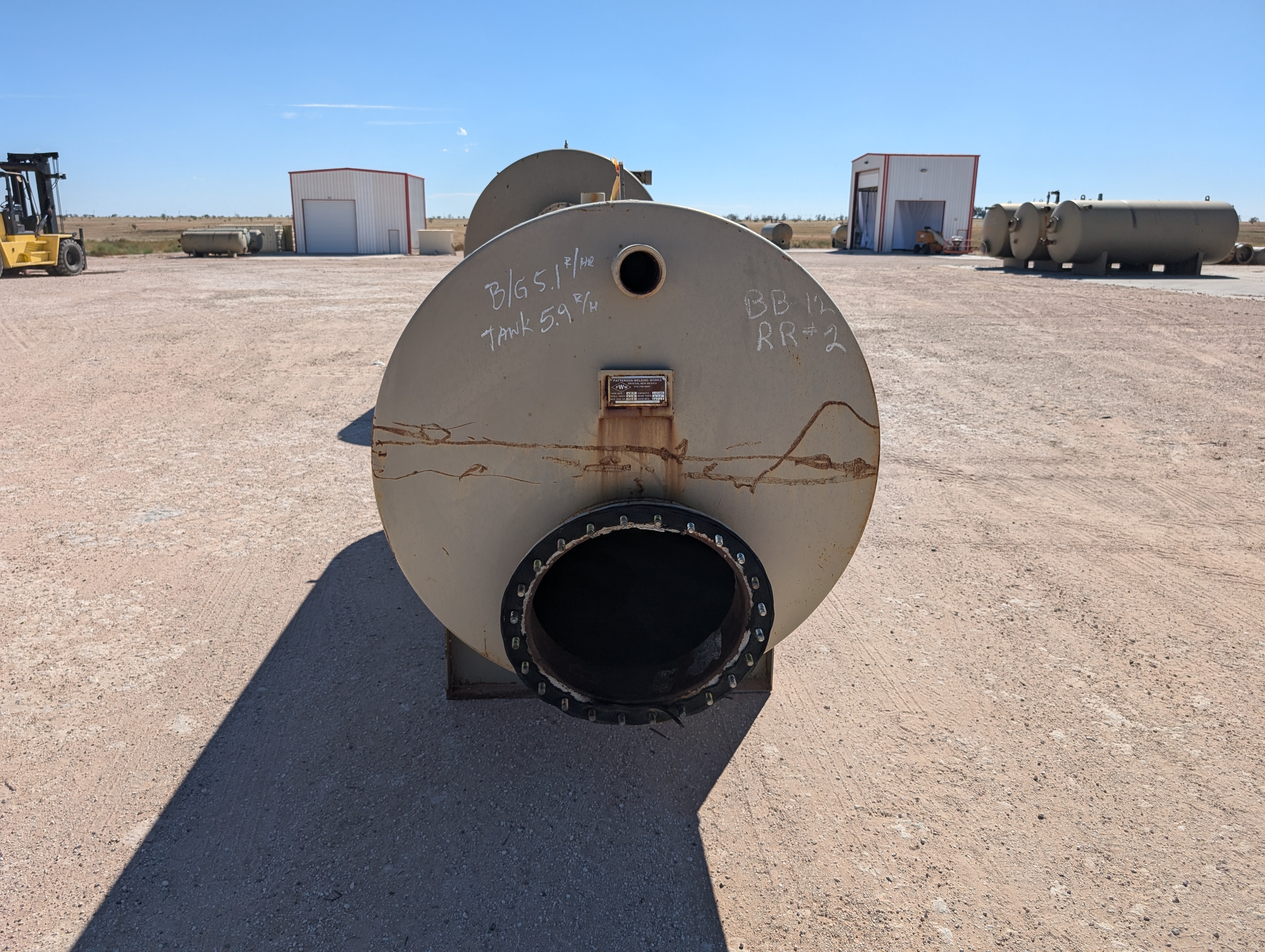Used Separator, Horizontal, 2P, 48"x10', 125#