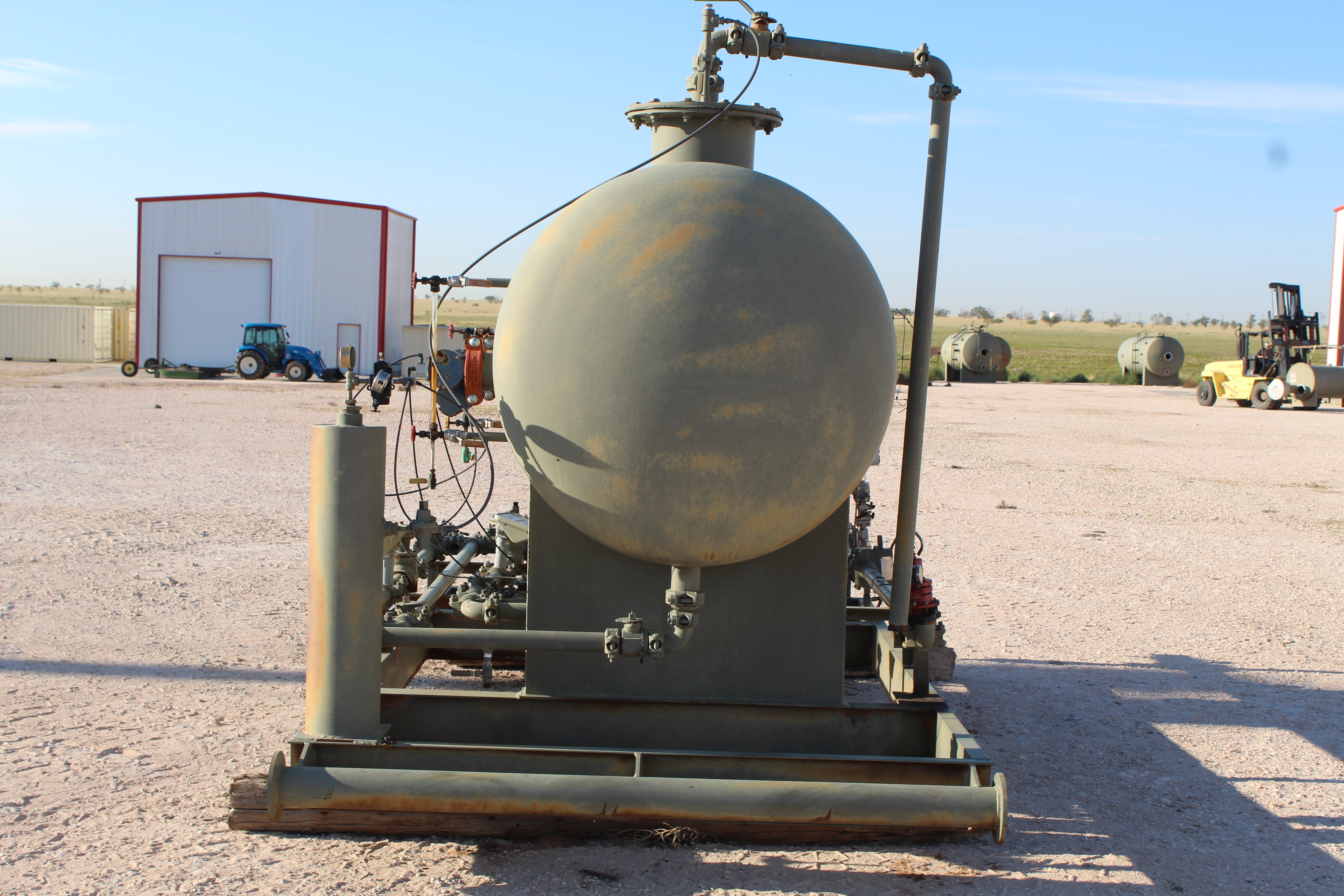 Used Separator, Horizontal, 3P, 48"x10', 250#