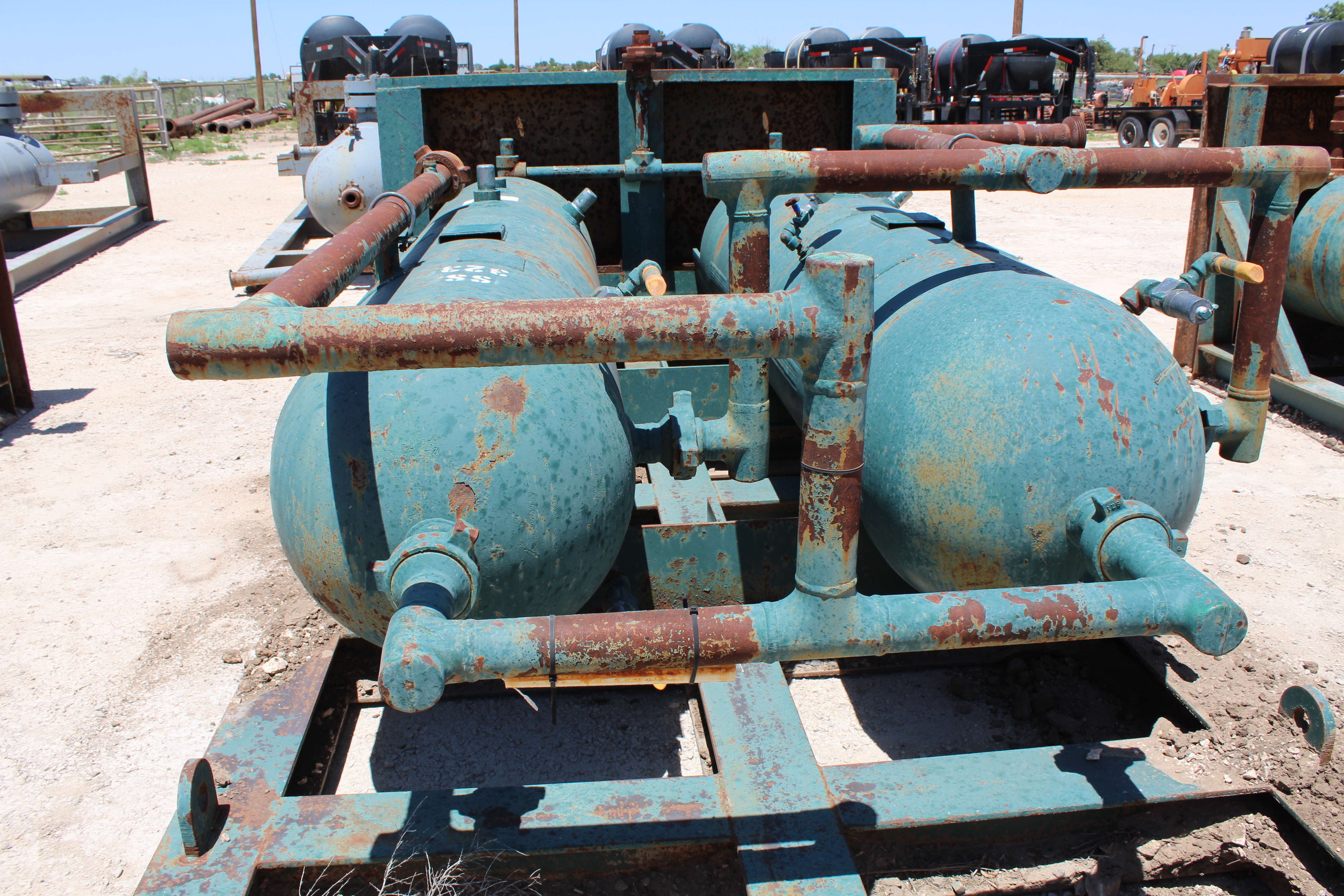 Used Sand Trap, Dual, Gravity, 30"x8', 3000#