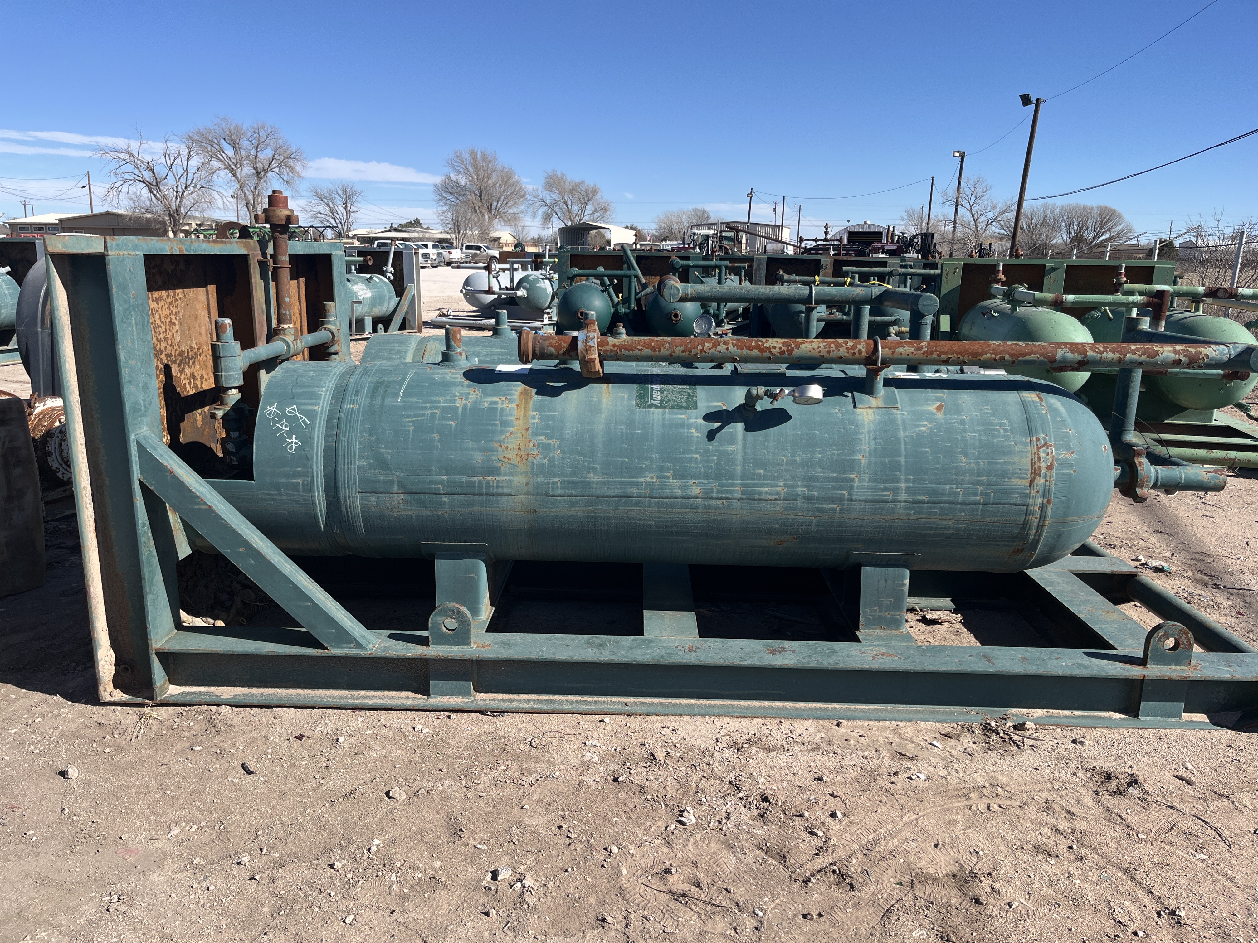 Used Sand Trap, Dual, Gravity, 30"x8', 3000#