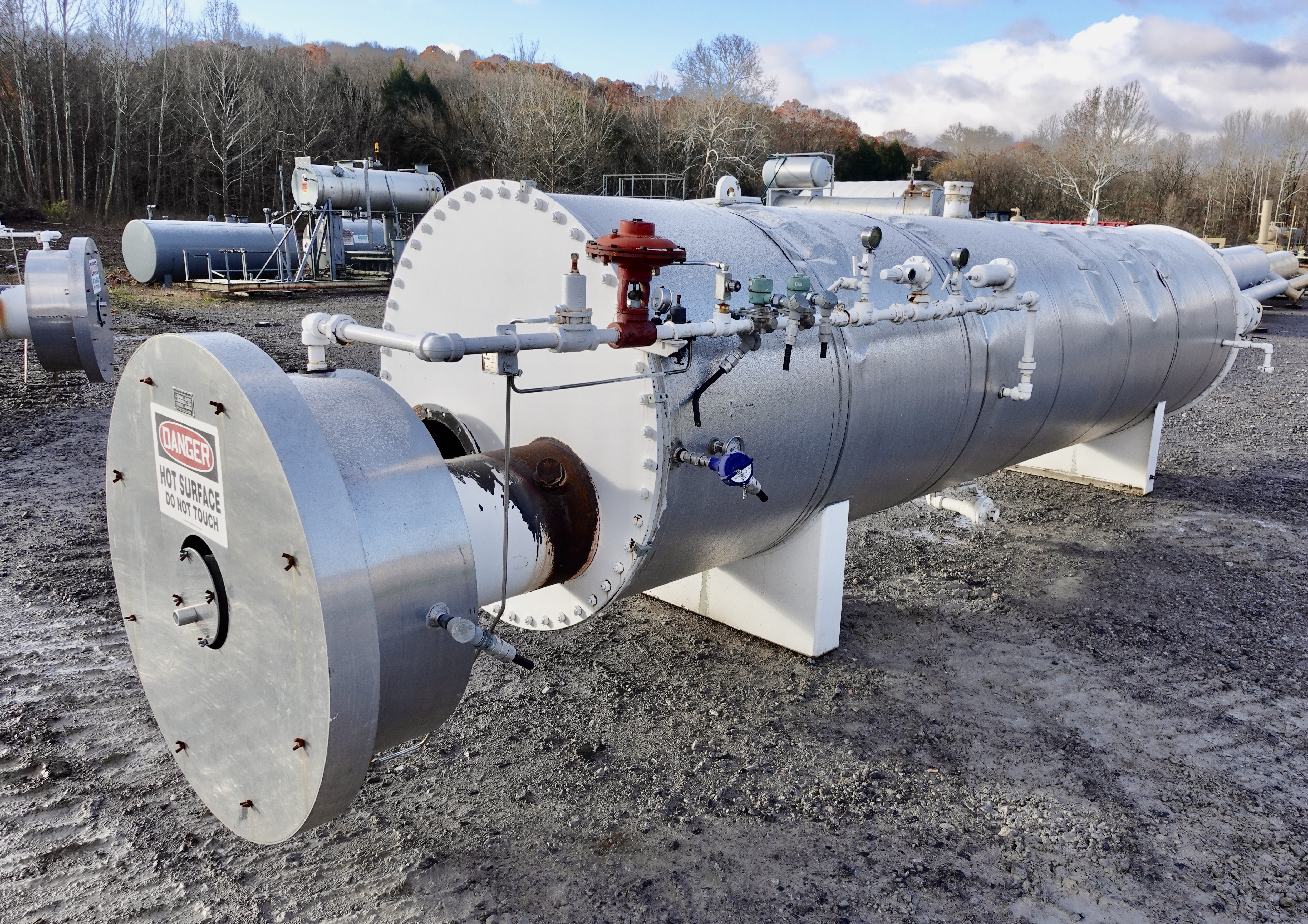 Used Line Heater, 1.5 mmbtu, 3", 5000#