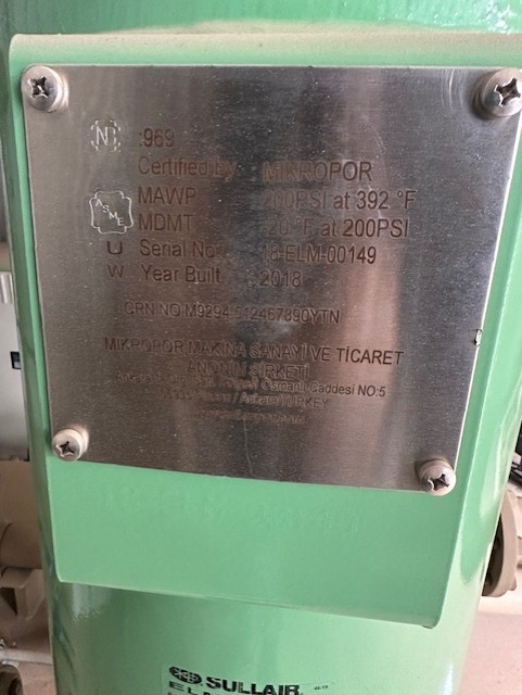 Instrument Air Package, 500HP