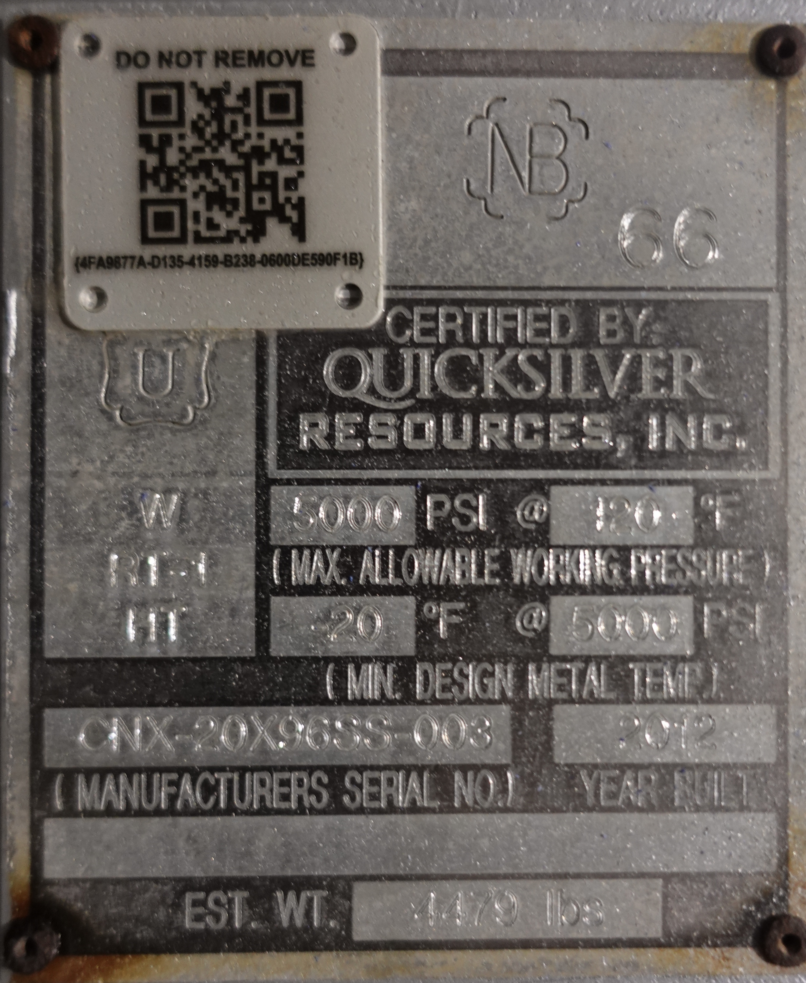 Refurbished Sand Trap, Gravity, 20"x8', 5000#