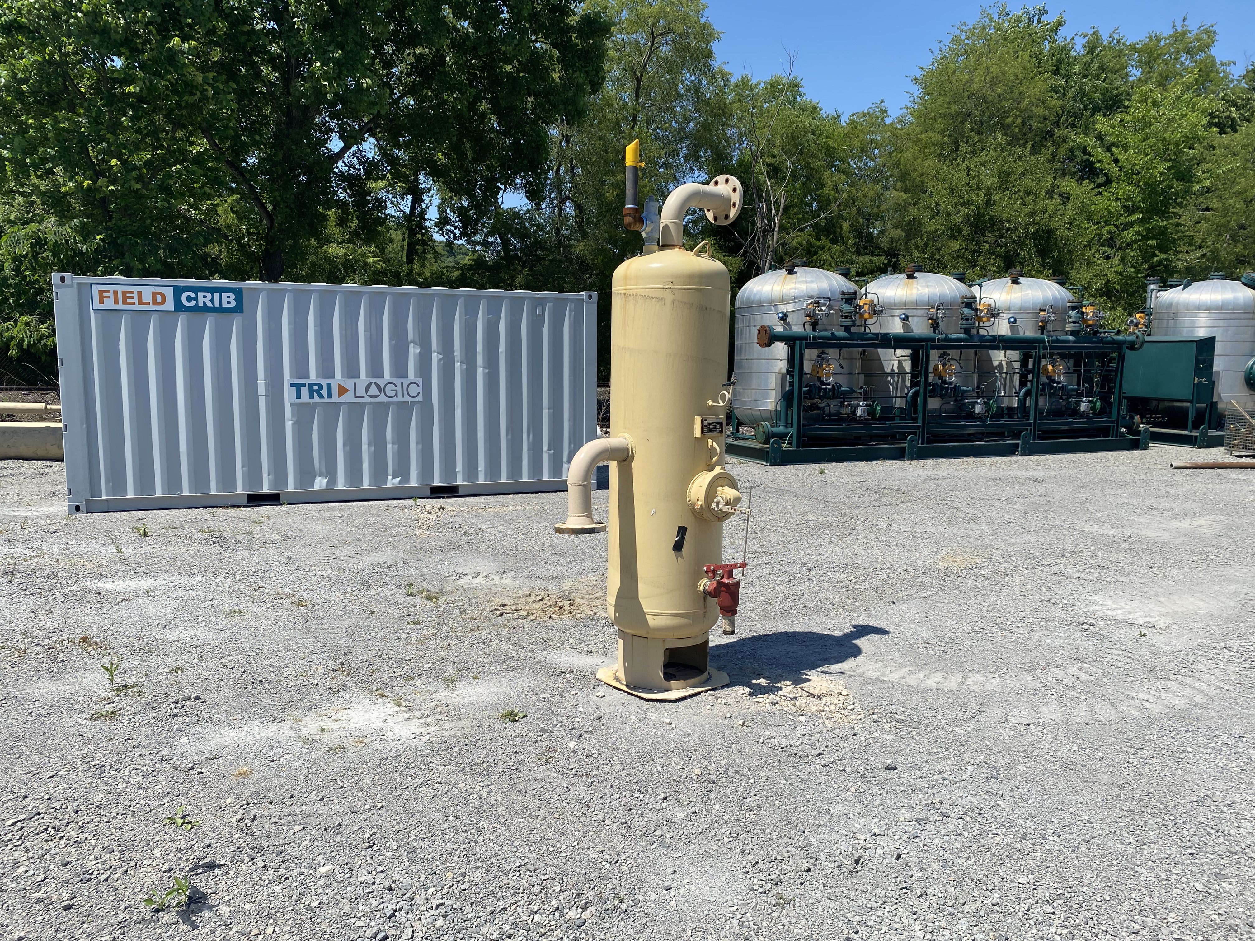 Used Separator, Vertical, 2P, 24"x5', 500#