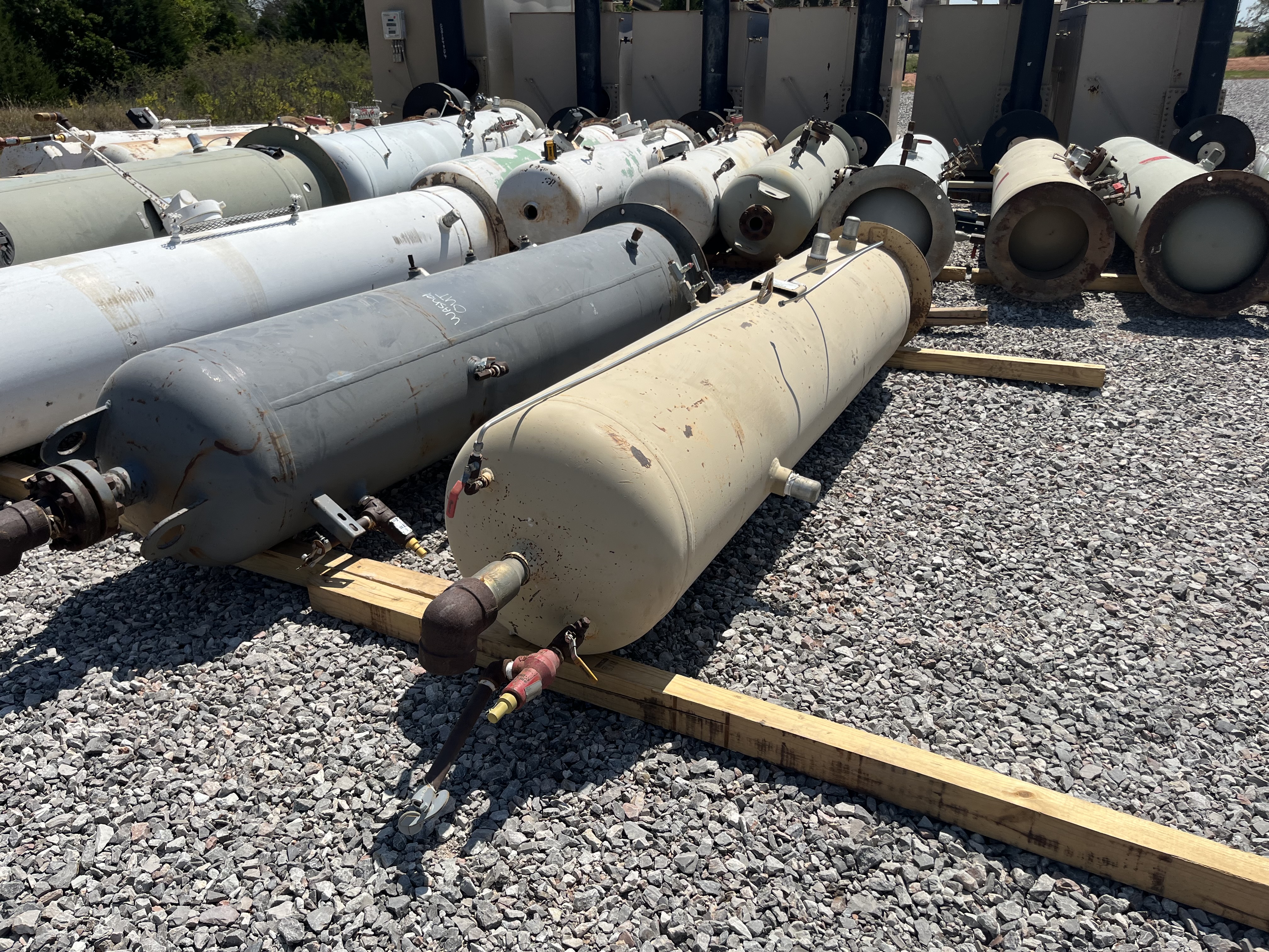 Used Separator, Vertical, 2P, 24"x8', 1440#