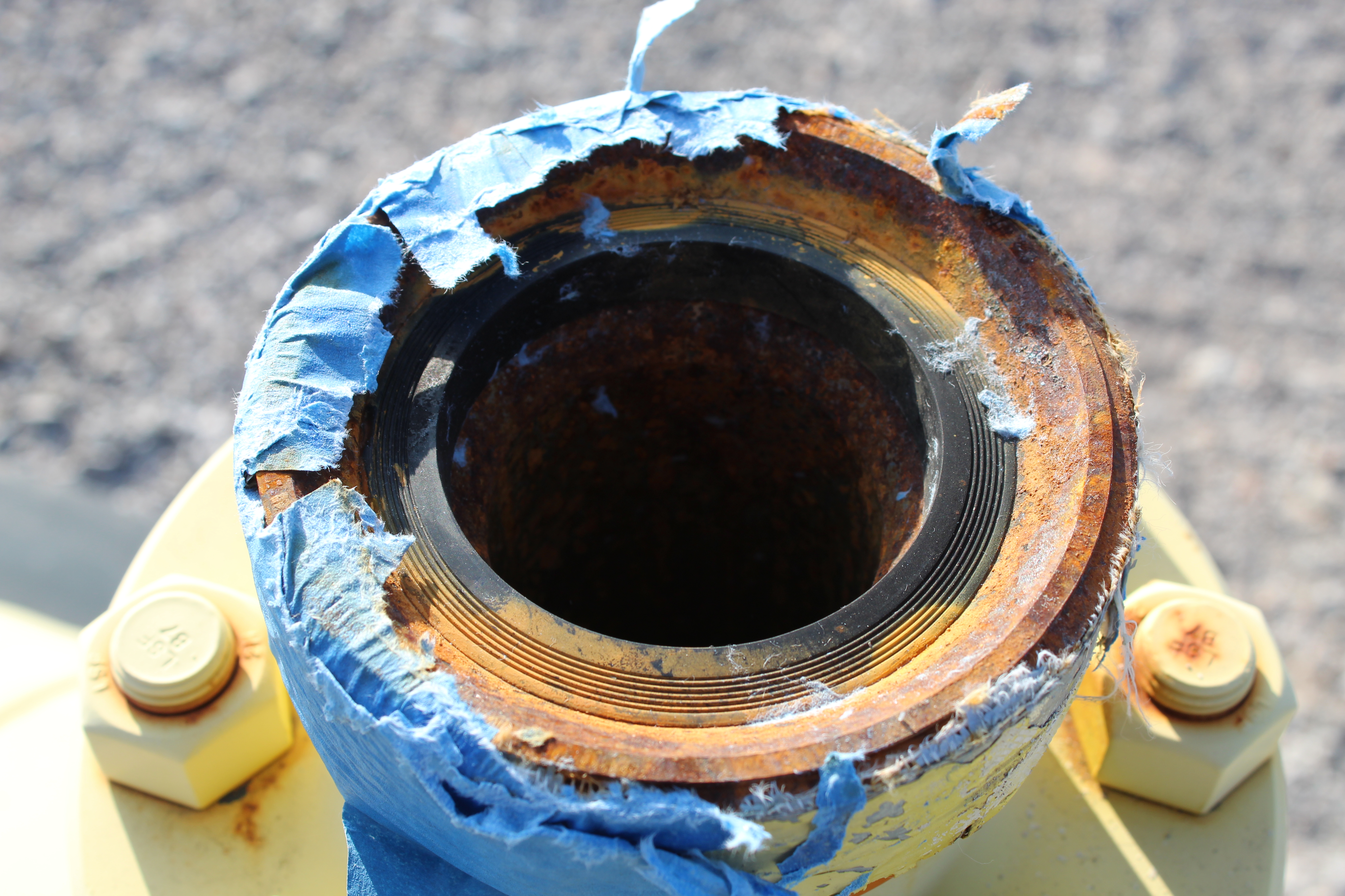 Used Sand Trap, Cyclonic, 24"x8', 10000#