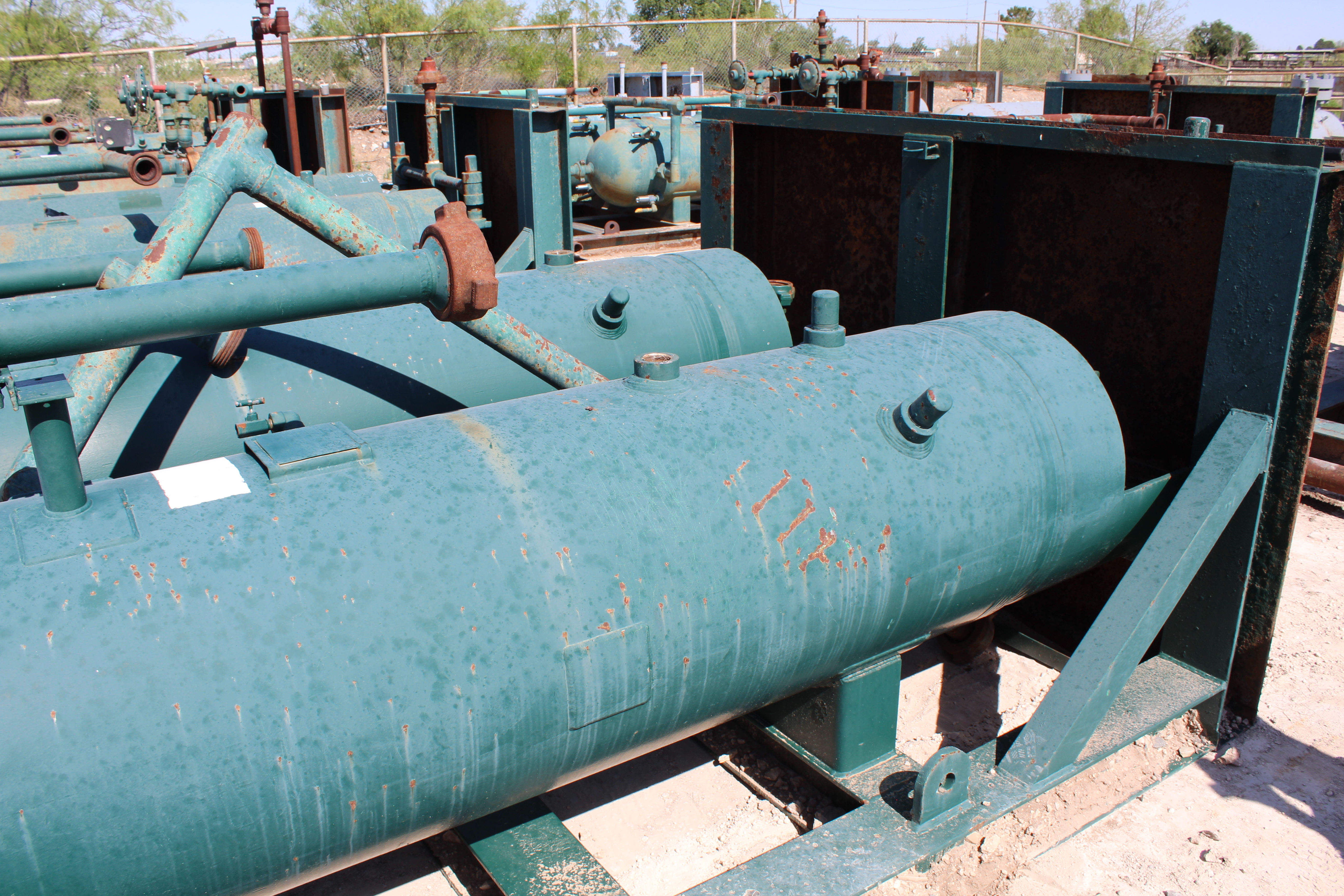 Used Sand Trap, Dual, Gravity, 30"x8', 3000#