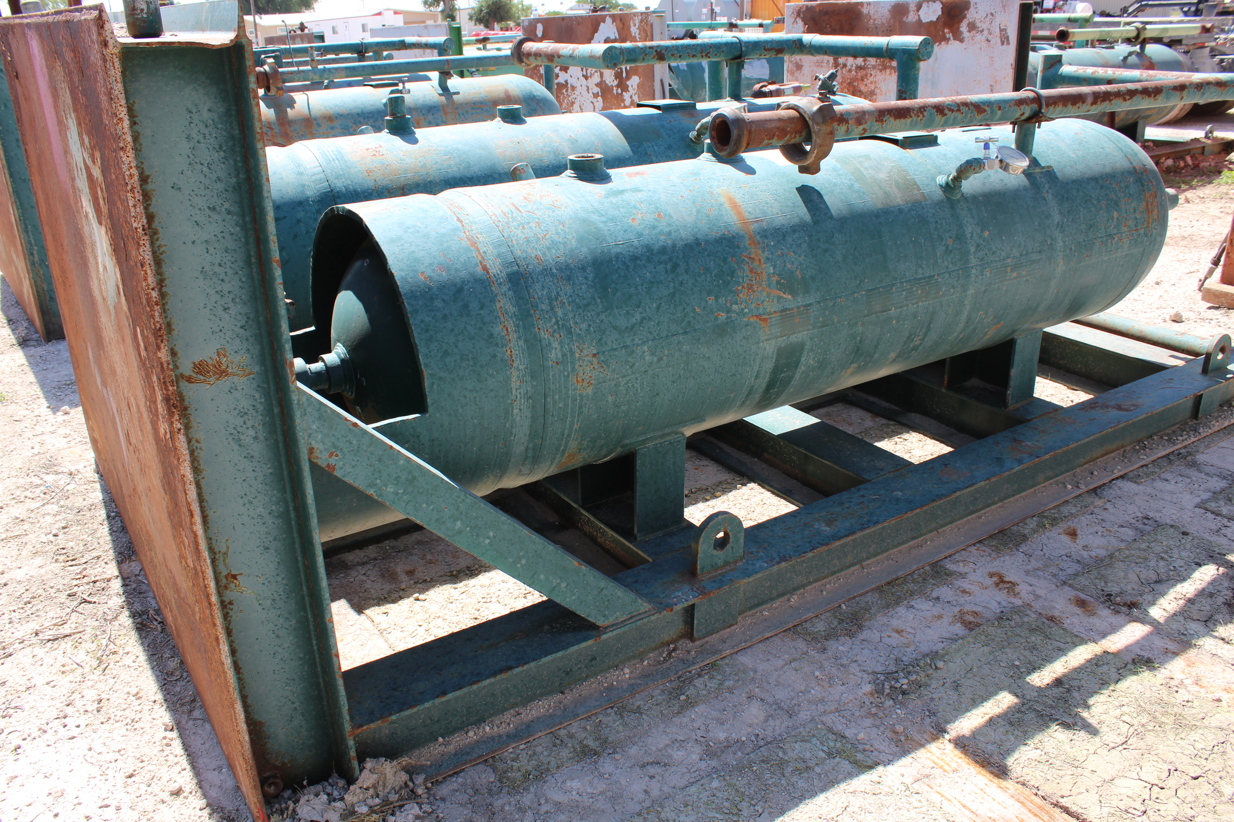 Used Sand Trap, Dual, Gravity, 30"x8', 3000#