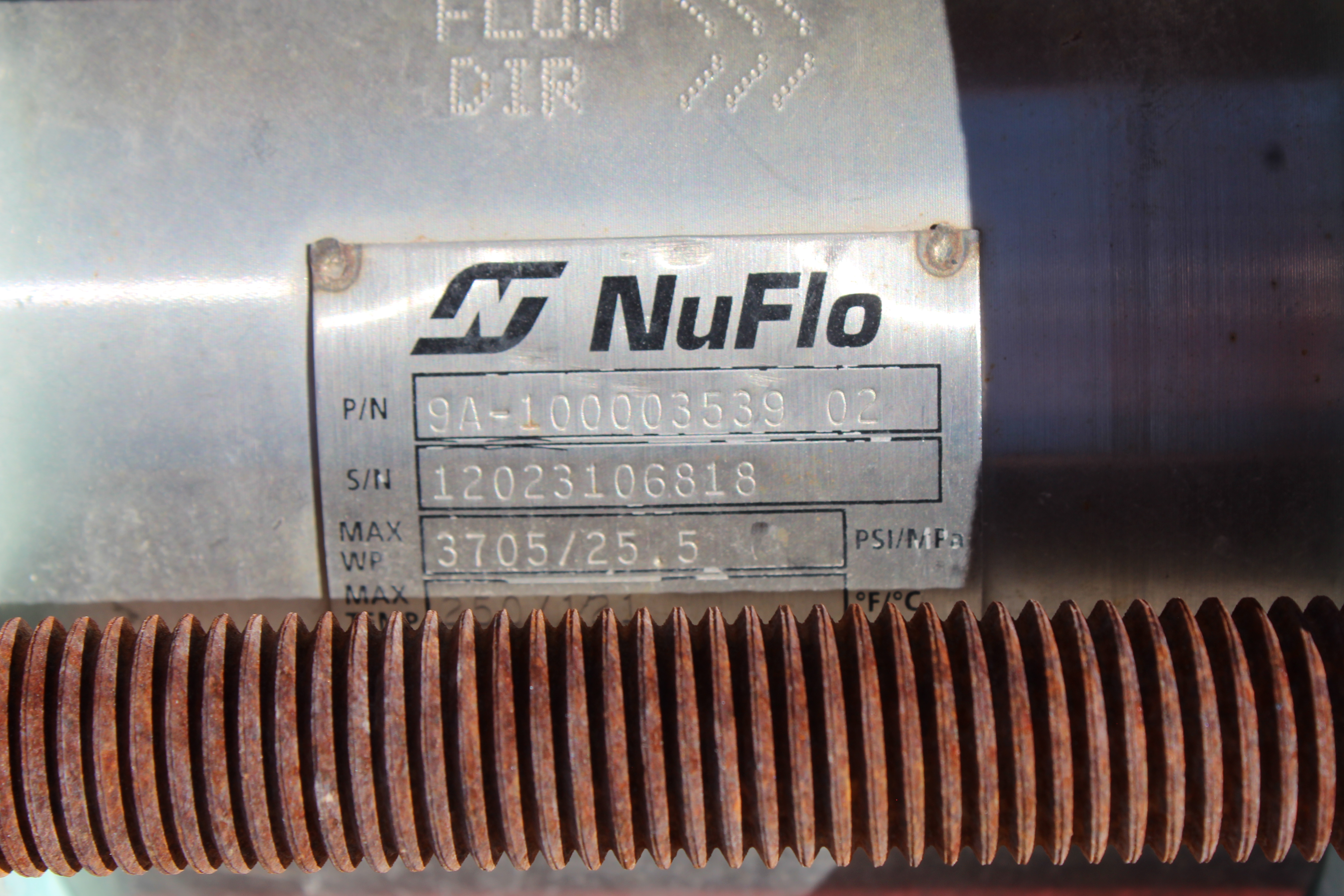 Used Separator, Horizontal, 3P, 48"x10', 1440#