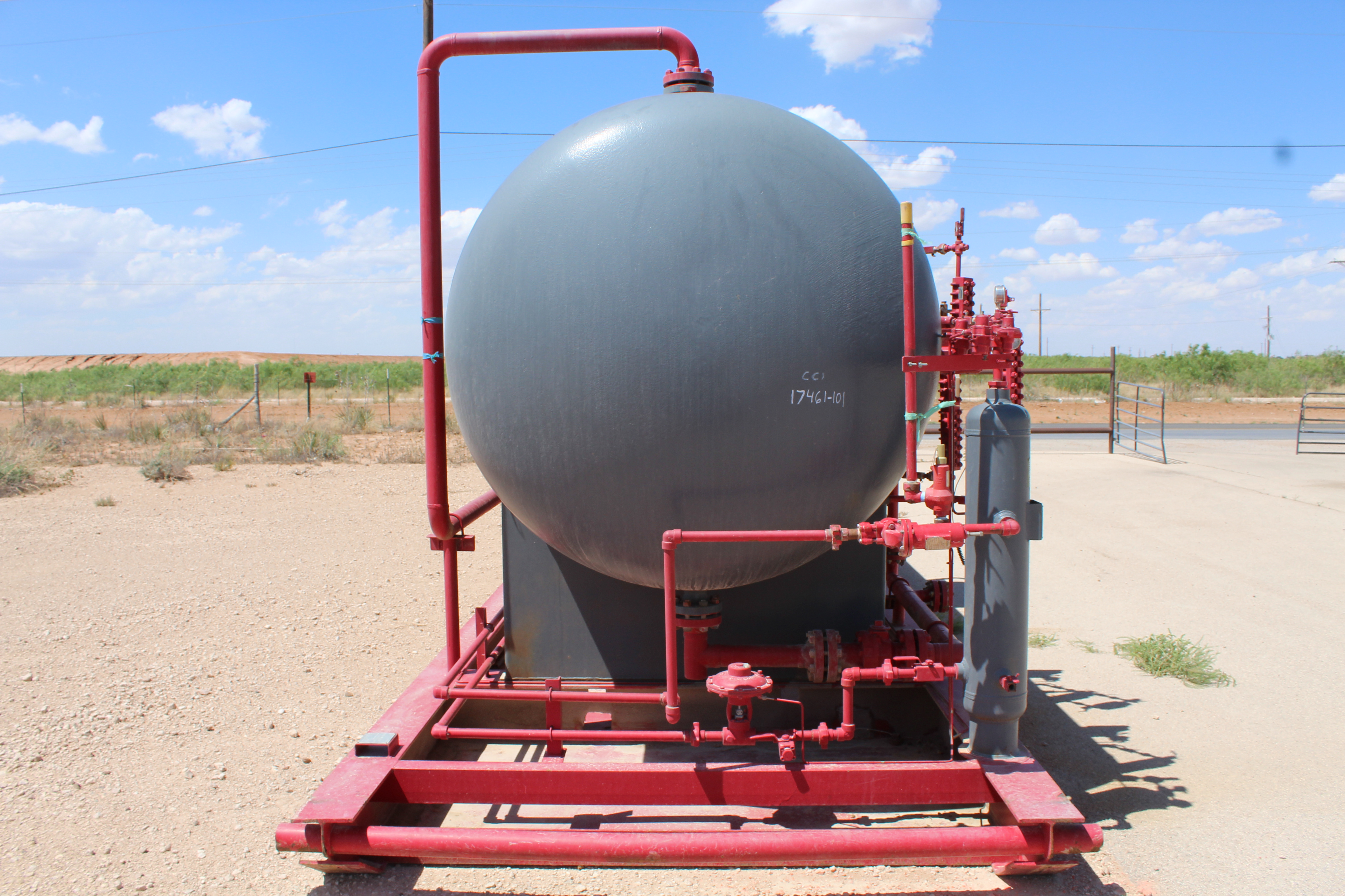 Used Separator, Horizontal, 4P, 72"x20', 500#