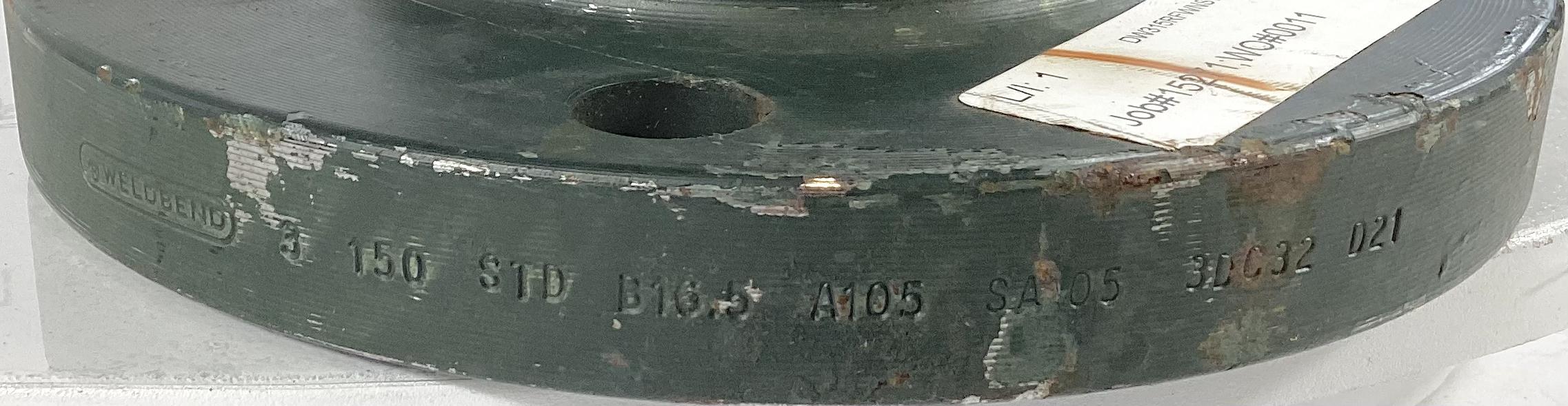 Flange, Pipe, 3", RFWN, 150, STD