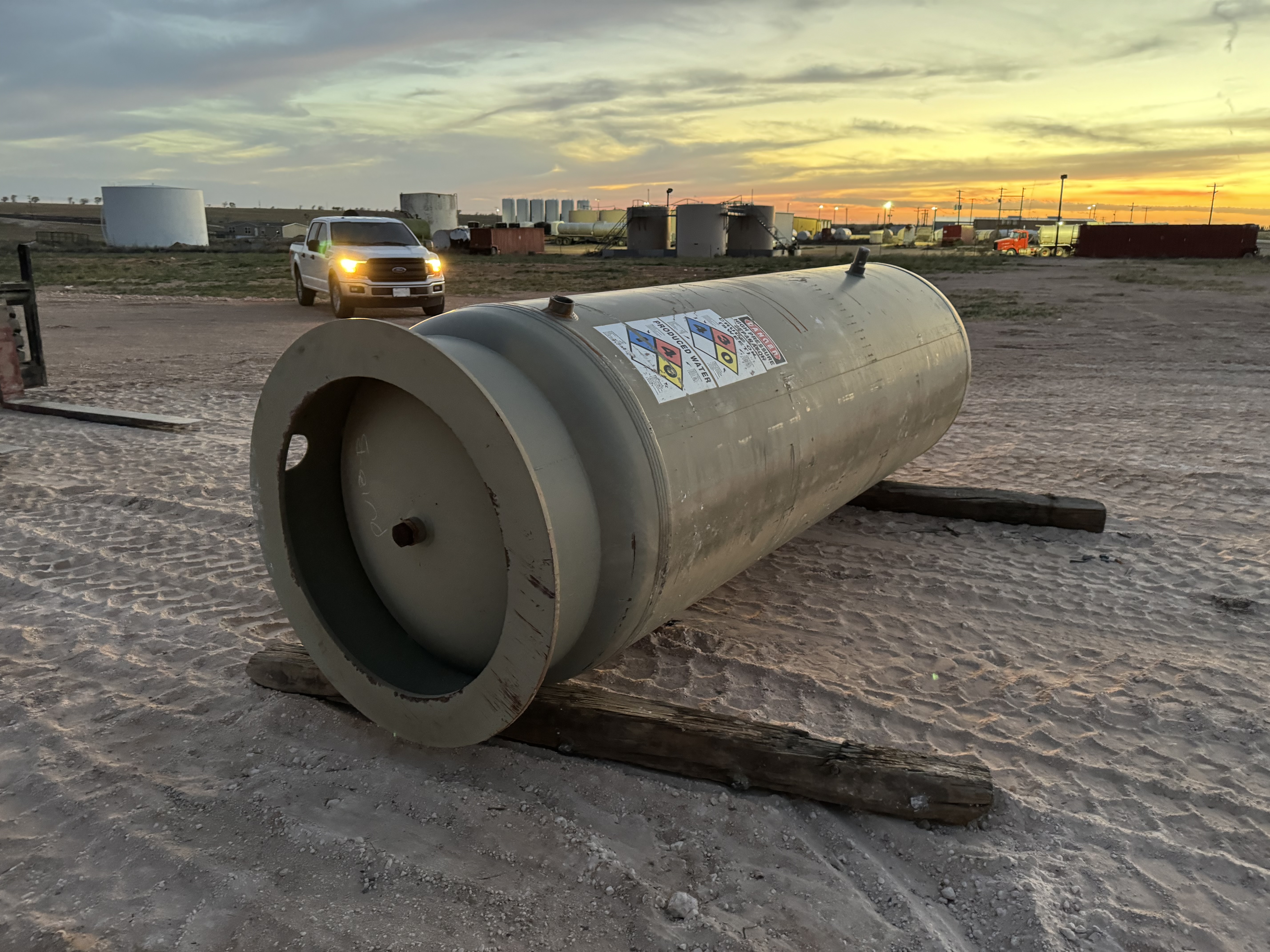 Used Separator, Vertical, 48"x10', 1000#