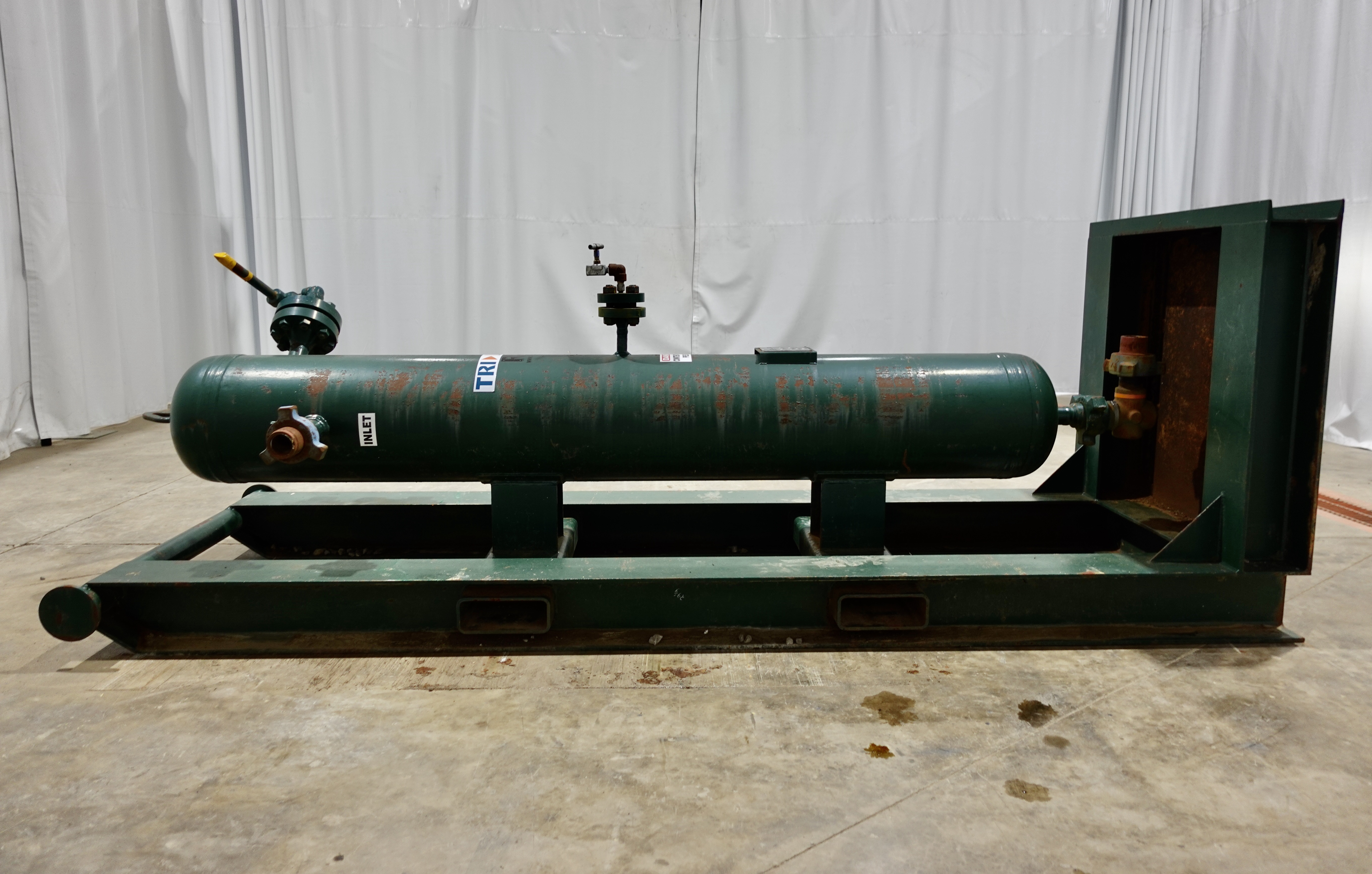 Used Sand Trap, Gravity, 16"x8', 3000#