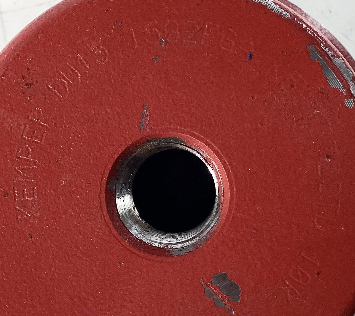 Hammer Union, 2" FIG 1502 BW SCH XXH, Female Plug Tapped with 1/2"