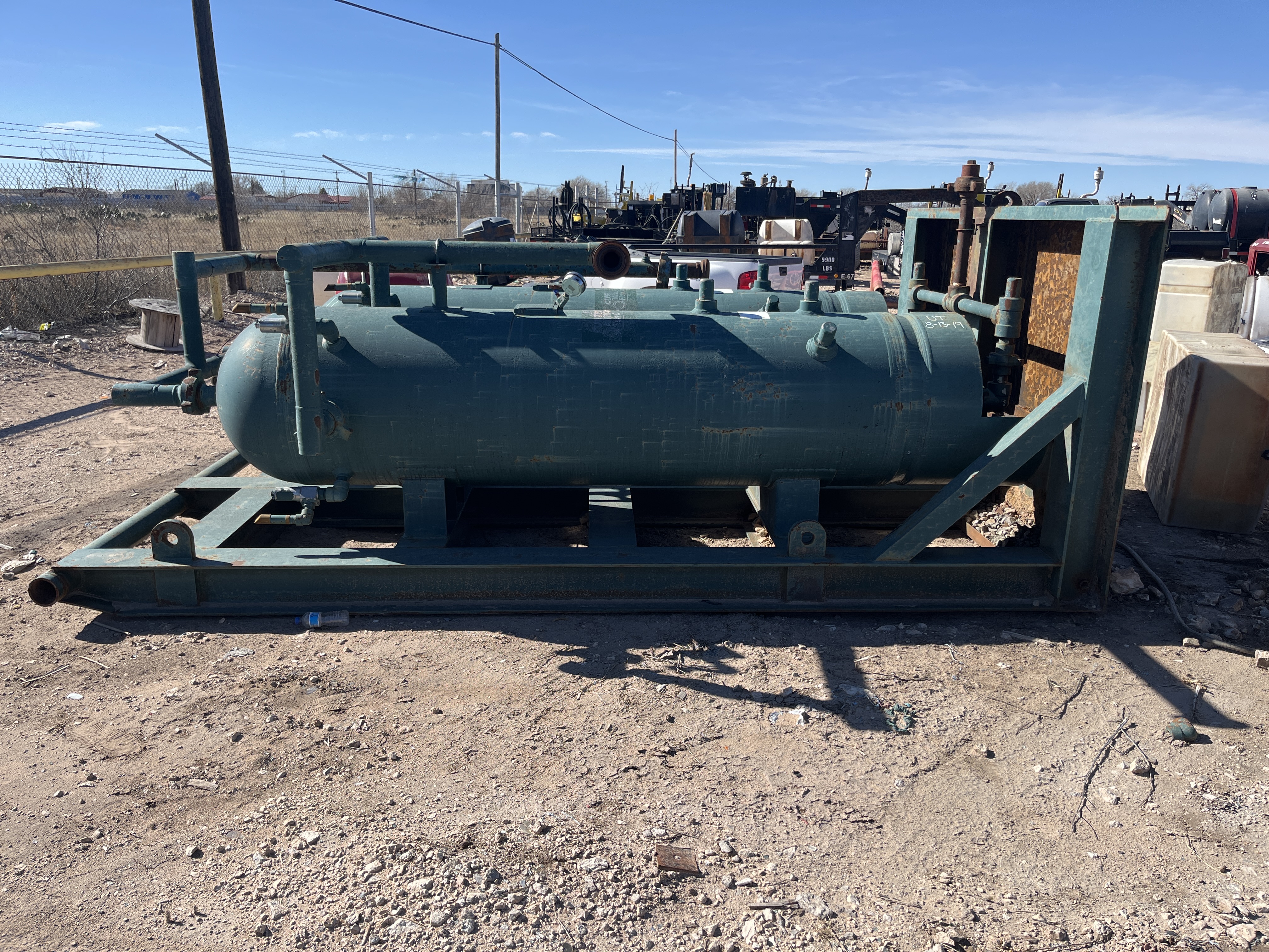 Used Sand Trap, Dual, Gravity, 30"x8', 3000#