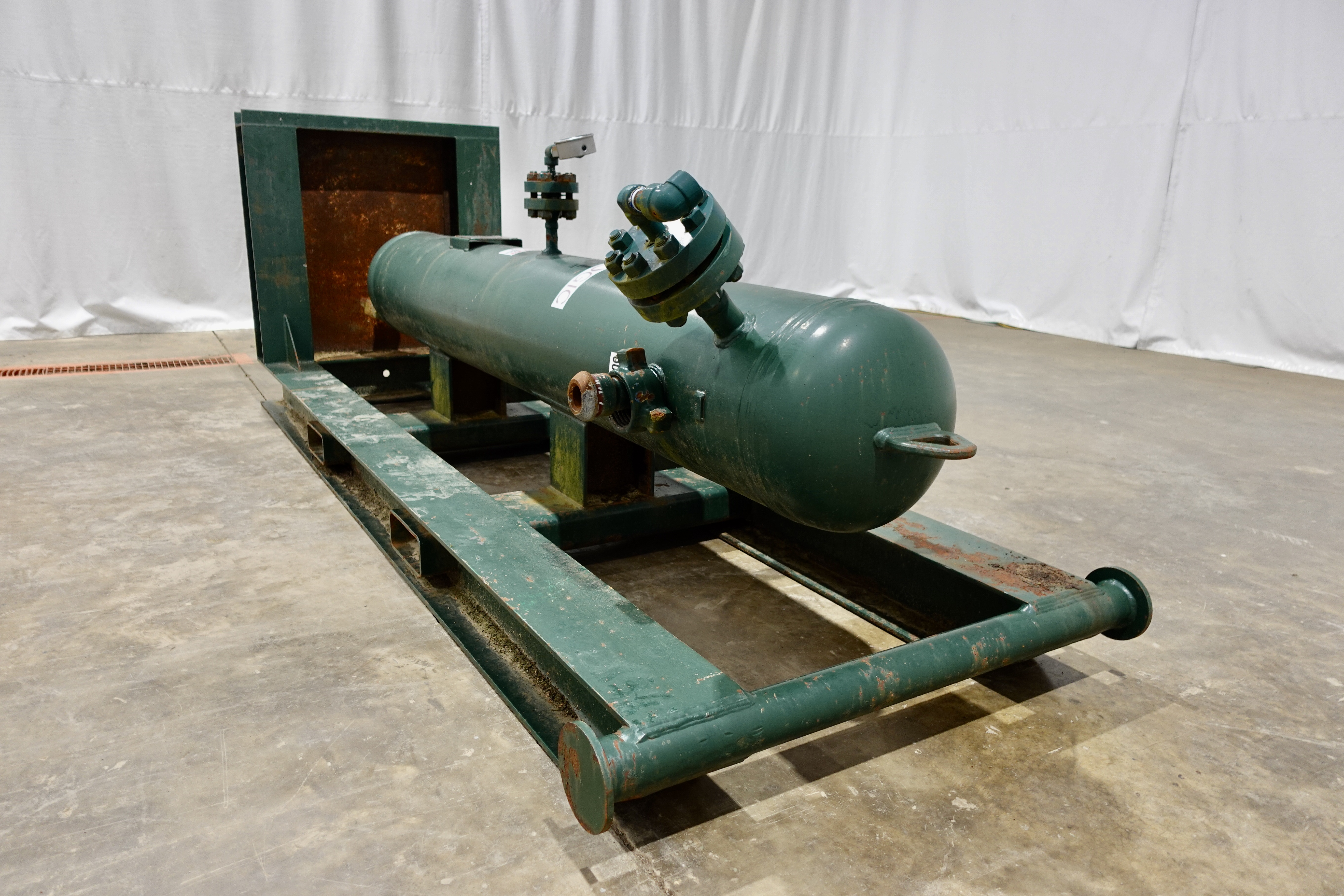 Used Sand Trap, Gravity, 16"x8', 3000#