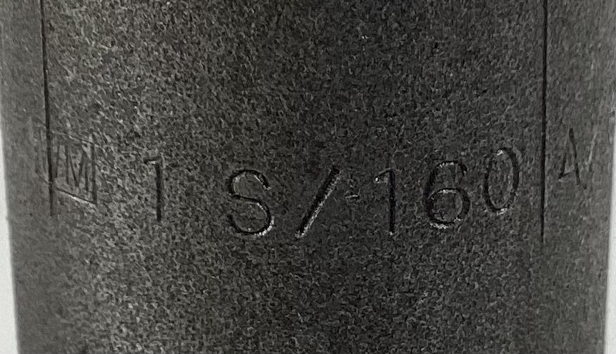 Nipple, 1"x3-1/2", SCH160