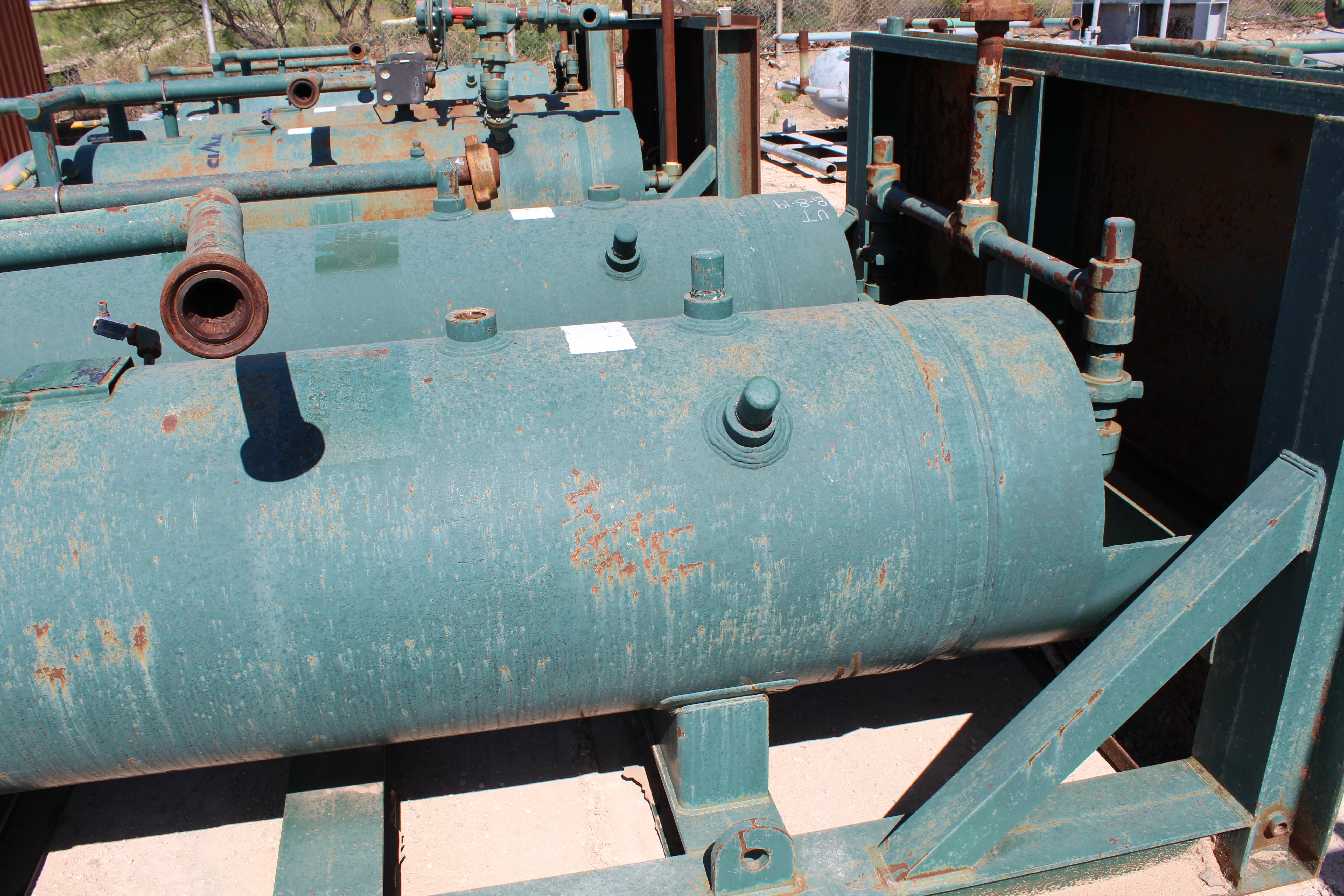 Used Sand Trap, Dual, Gravity, 30"x8', 3000#