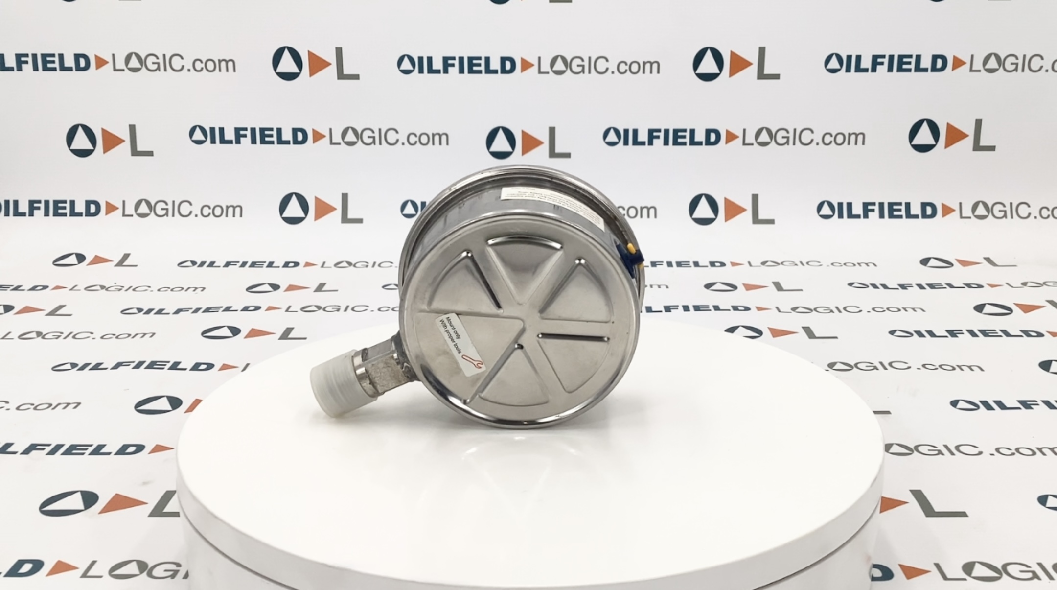 Gauge, Pressure, Liquid Filled, 1/2"x4", 0-10000#